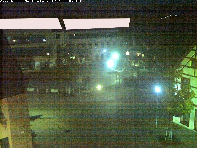 Archived image Webcam Town square Zirndorf