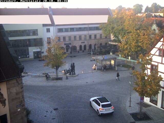 Archiv Foto Webcam Marktplatz Zirndorf