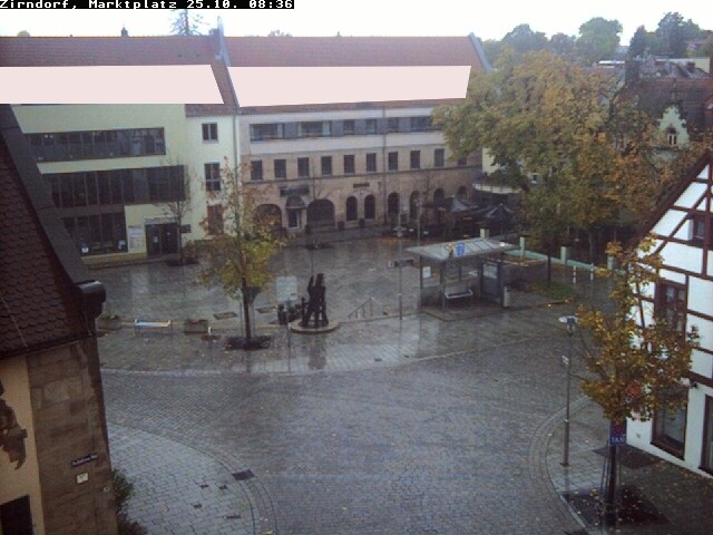 Archiv Foto Webcam Marktplatz Zirndorf