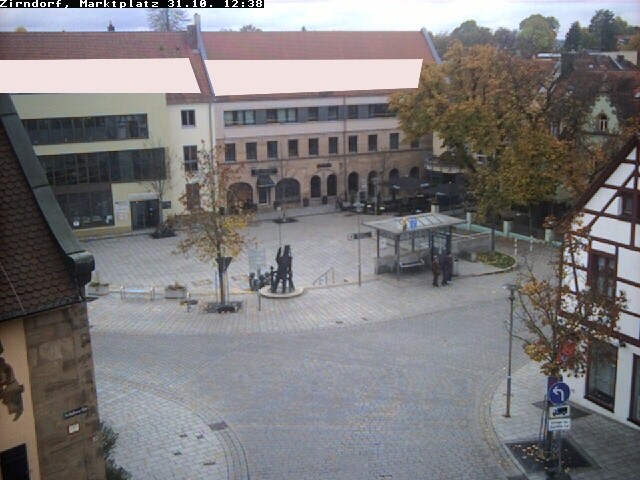 Archiv Foto Webcam Marktplatz Zirndorf