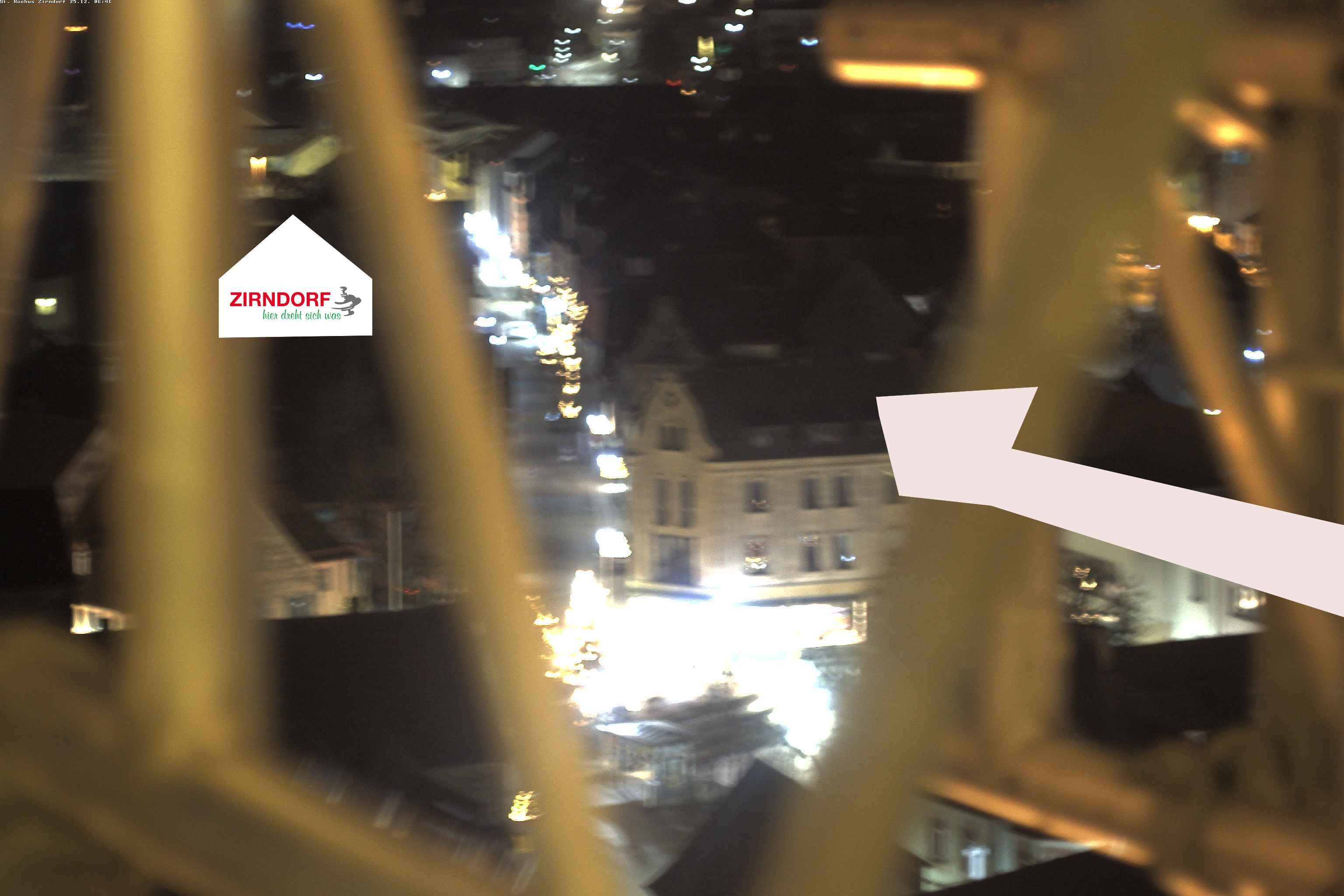 Archiv Foto Webcam Kirchturm Zirndorf
