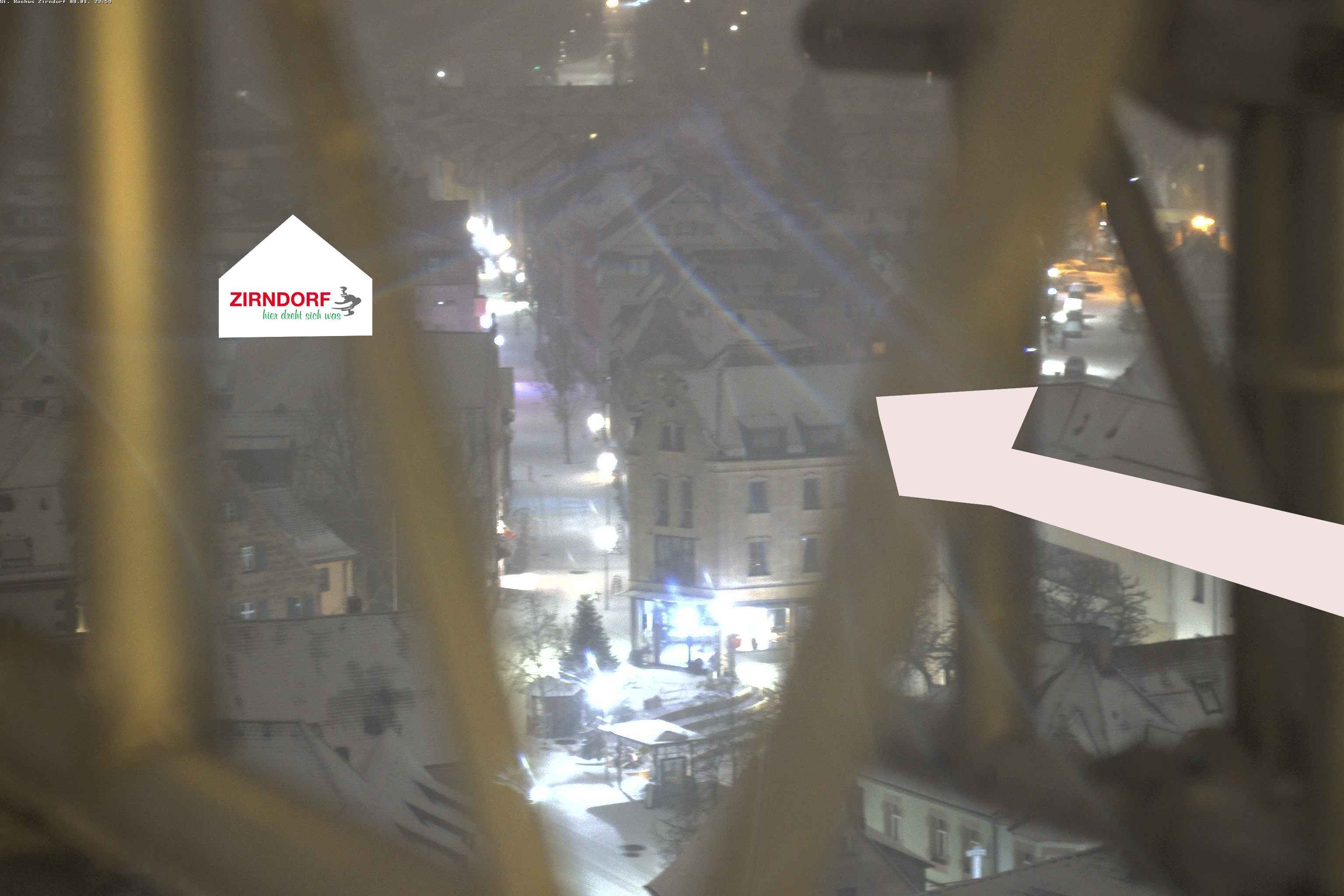 Archiv Foto Webcam Kirchturm Zirndorf