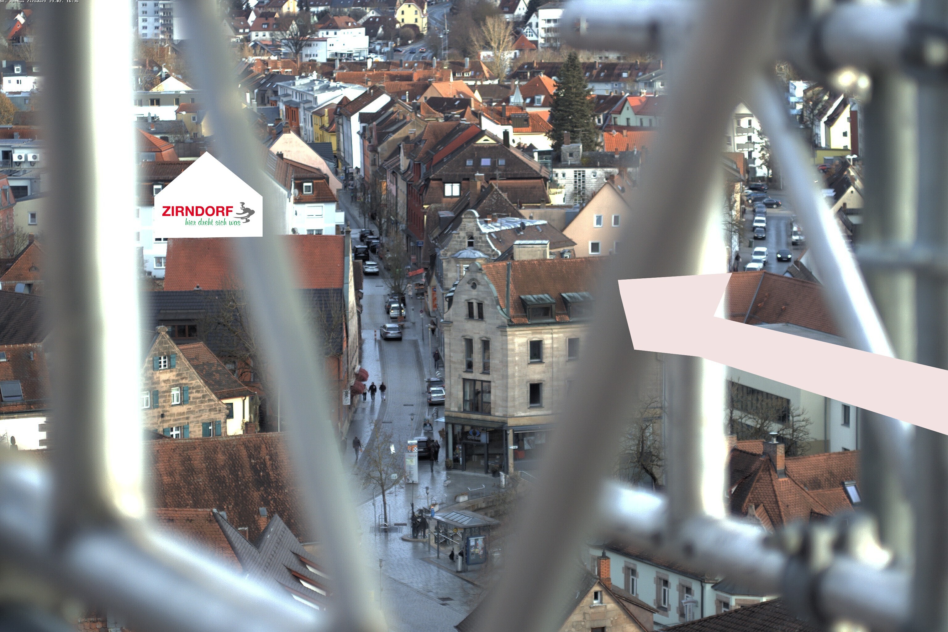 Archiv Foto Webcam Kirchturm Zirndorf