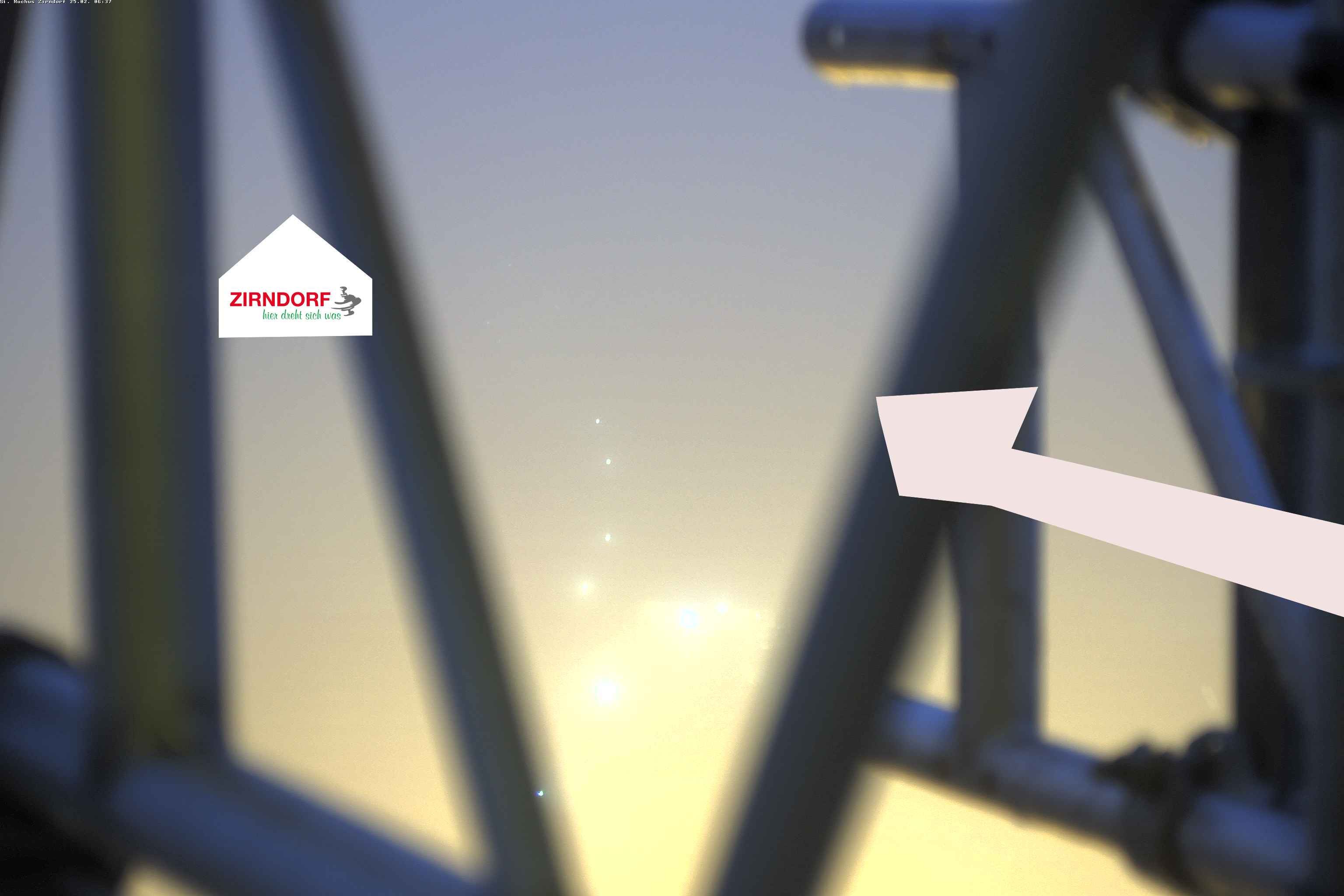 Archiv Foto Webcam Kirchturm Zirndorf