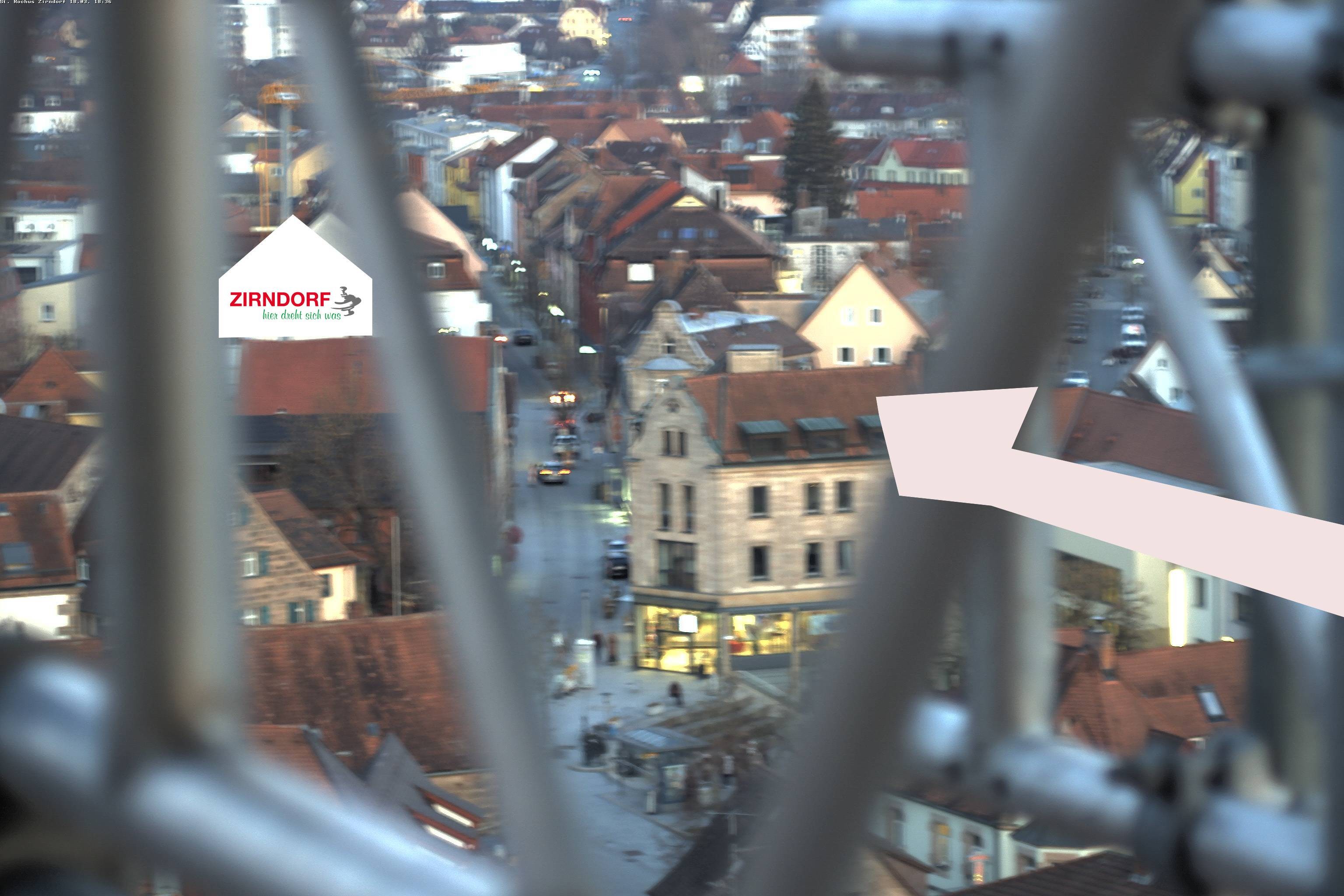 Archived image Webcam View of Zirndorf