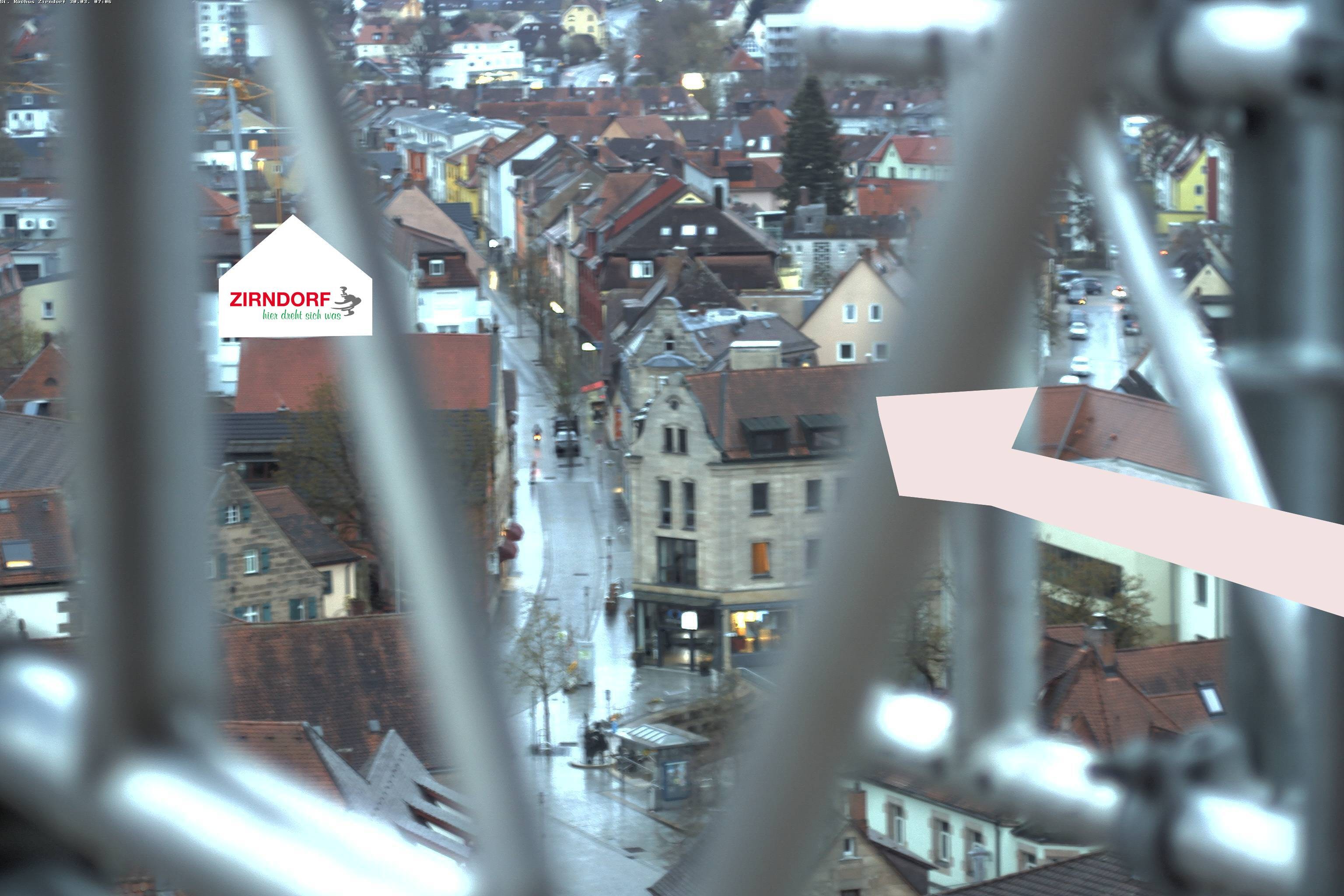 Archived image Webcam View of Zirndorf