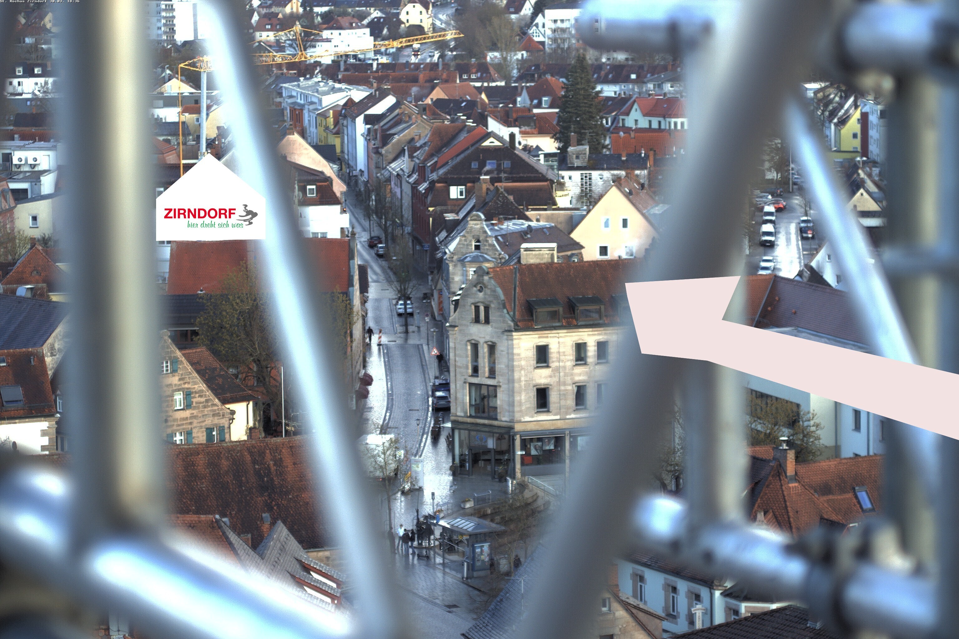 Archived image Webcam View of Zirndorf