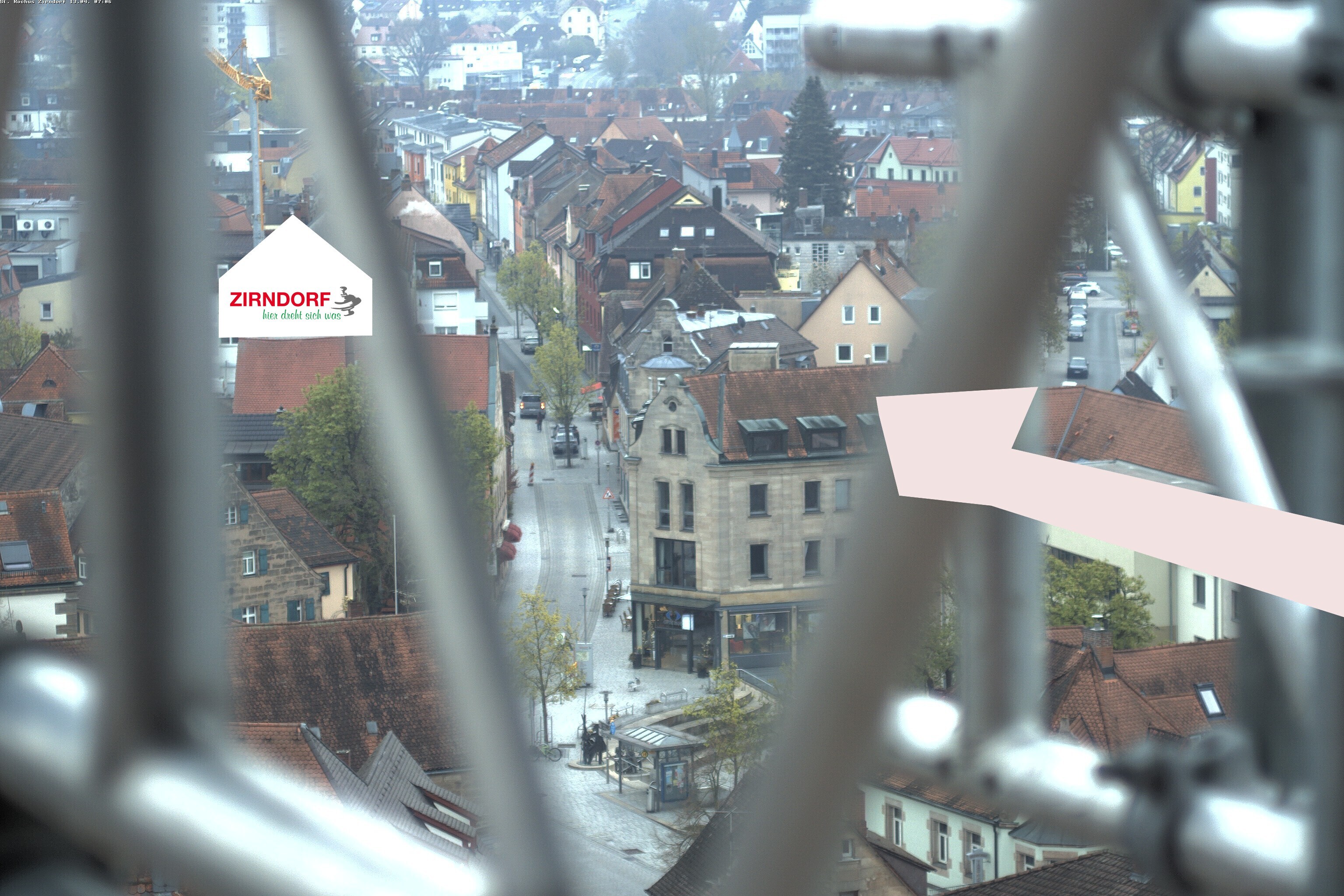 Archived image Webcam View of Zirndorf