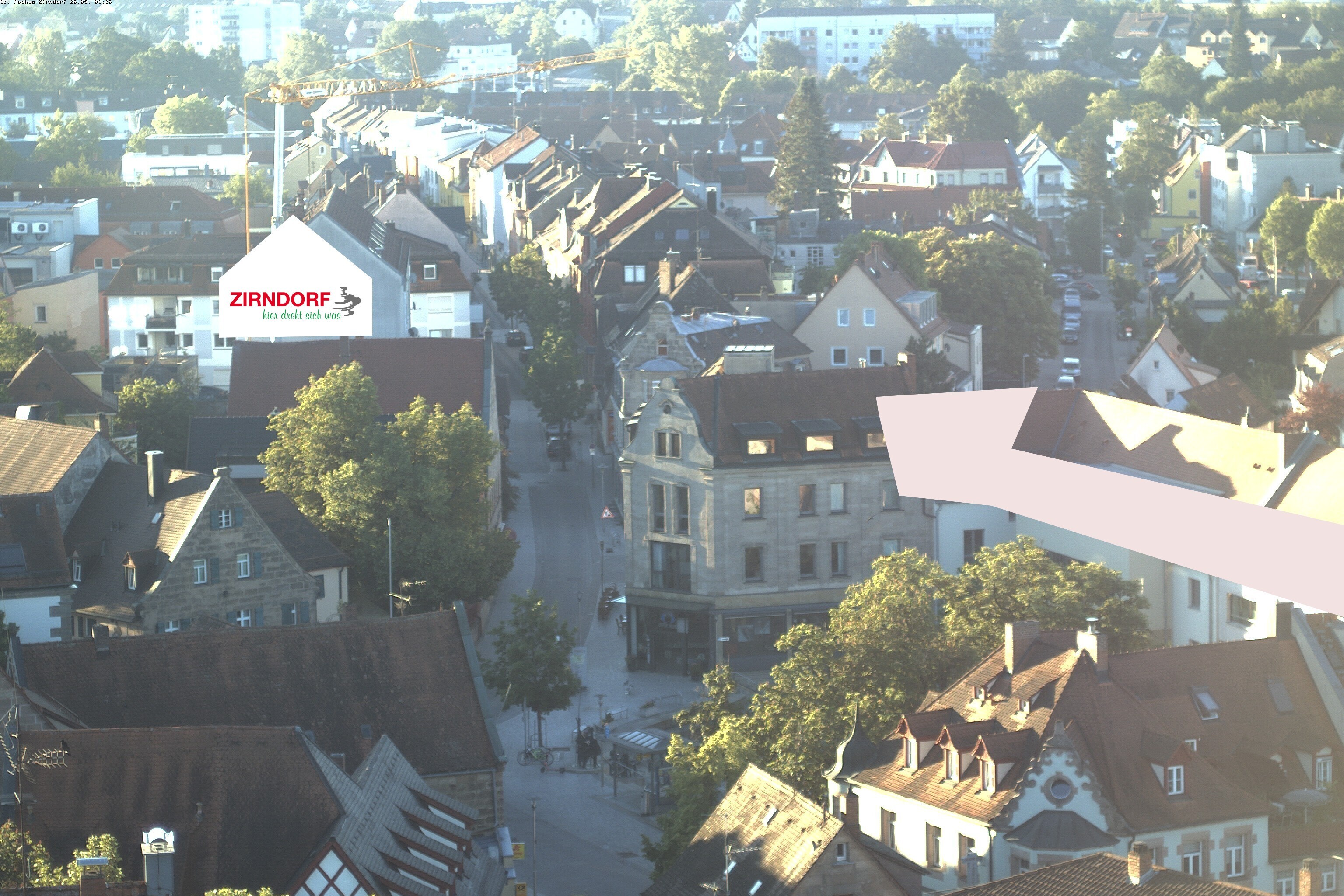 Archived image Webcam View of Zirndorf