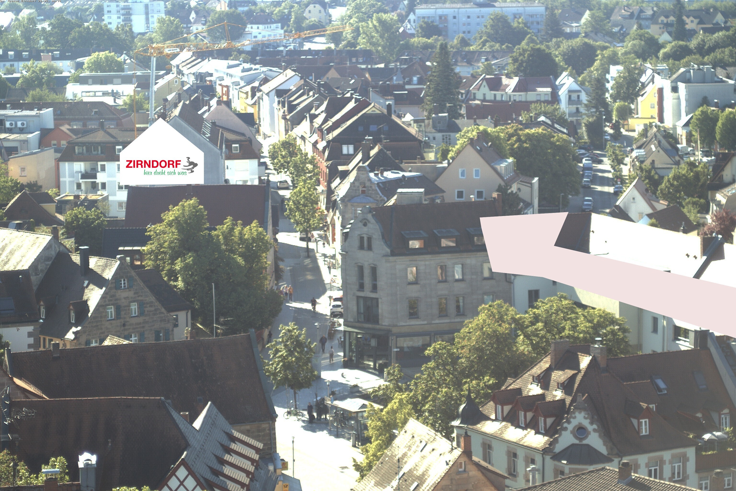 Archived image Webcam View of Zirndorf