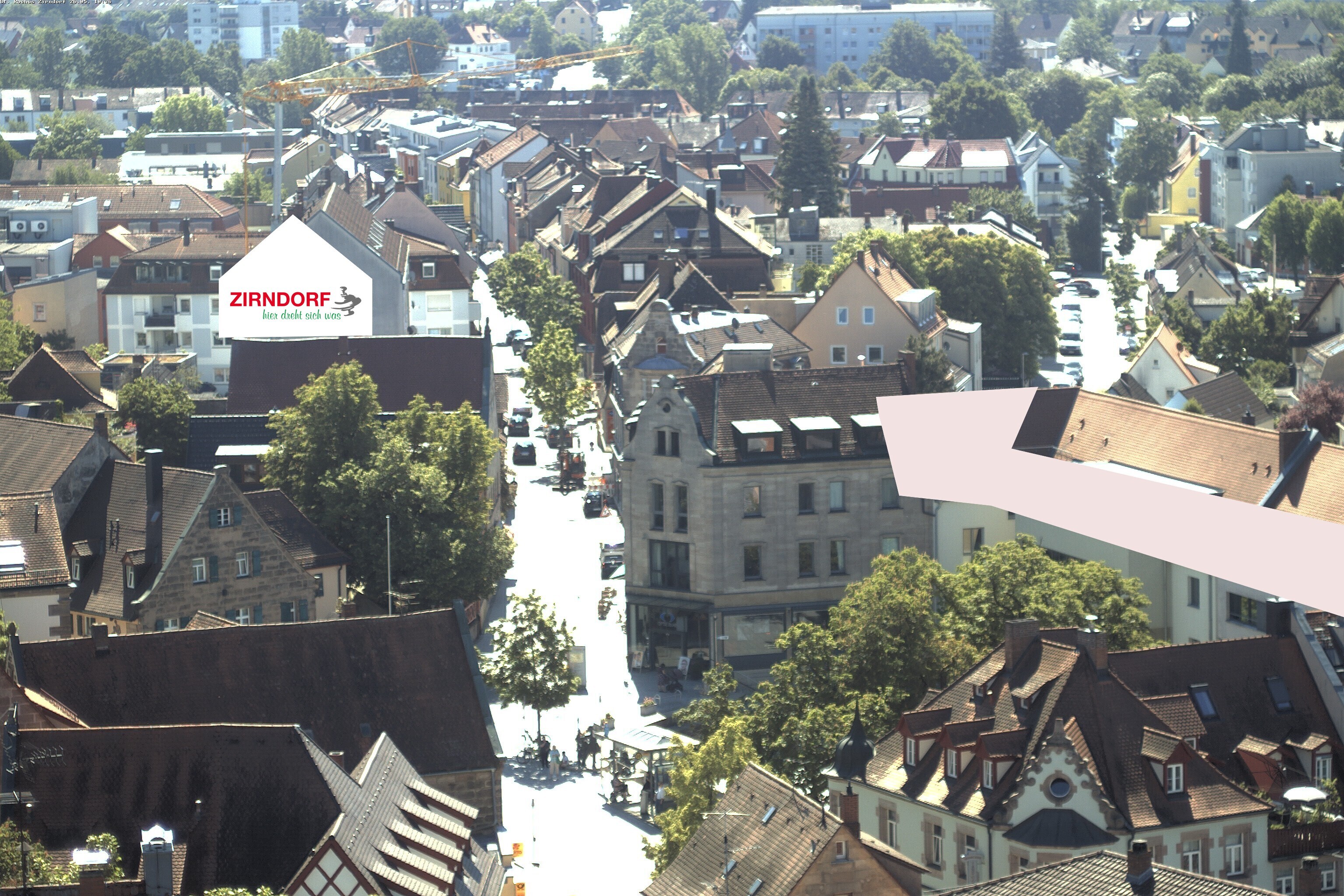 Archived image Webcam View of Zirndorf
