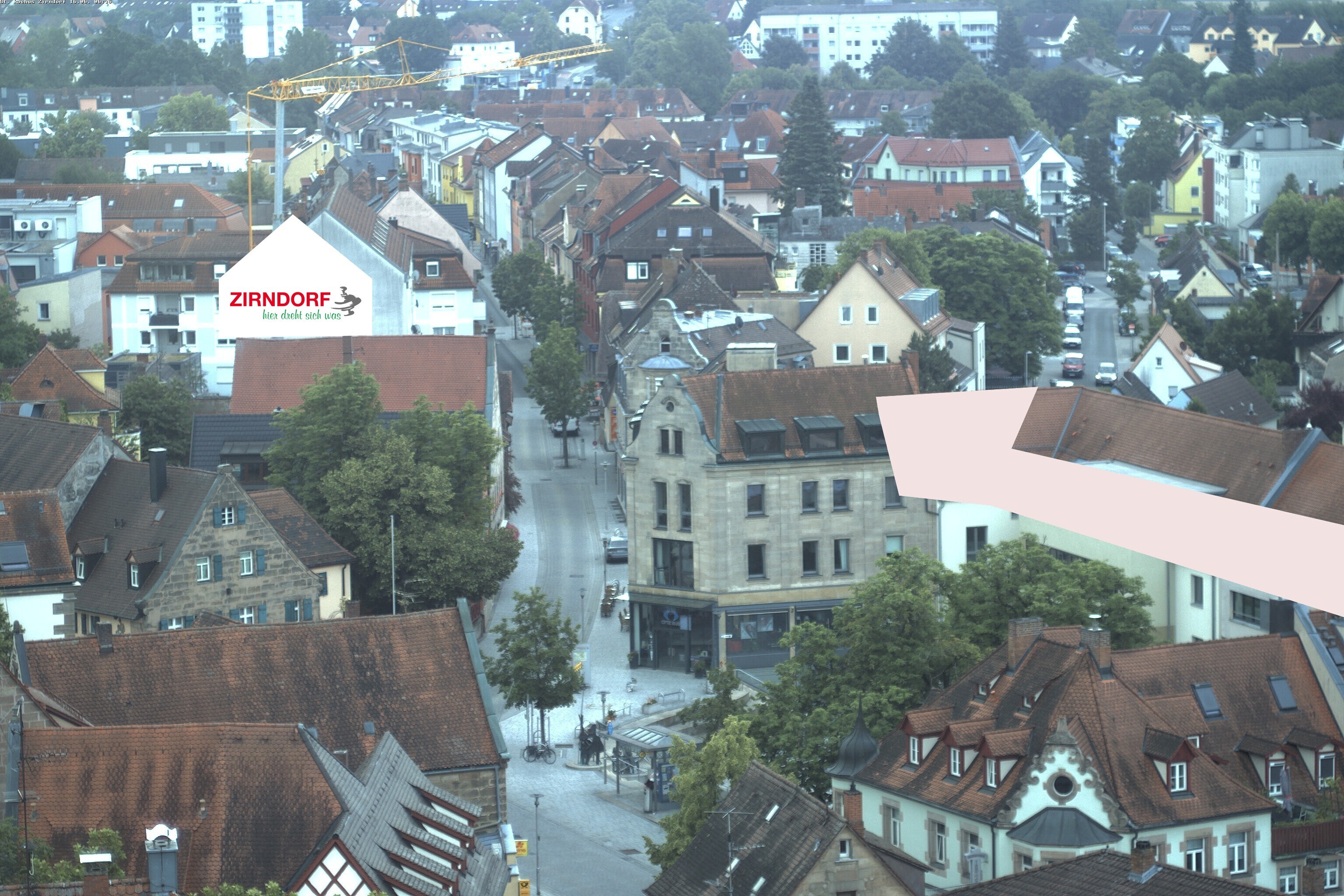 Archived image Webcam View of Zirndorf