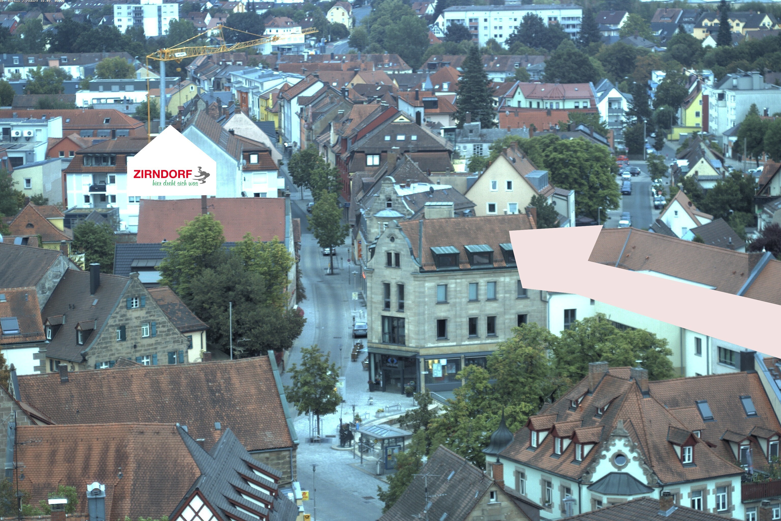 Archived image Webcam View of Zirndorf