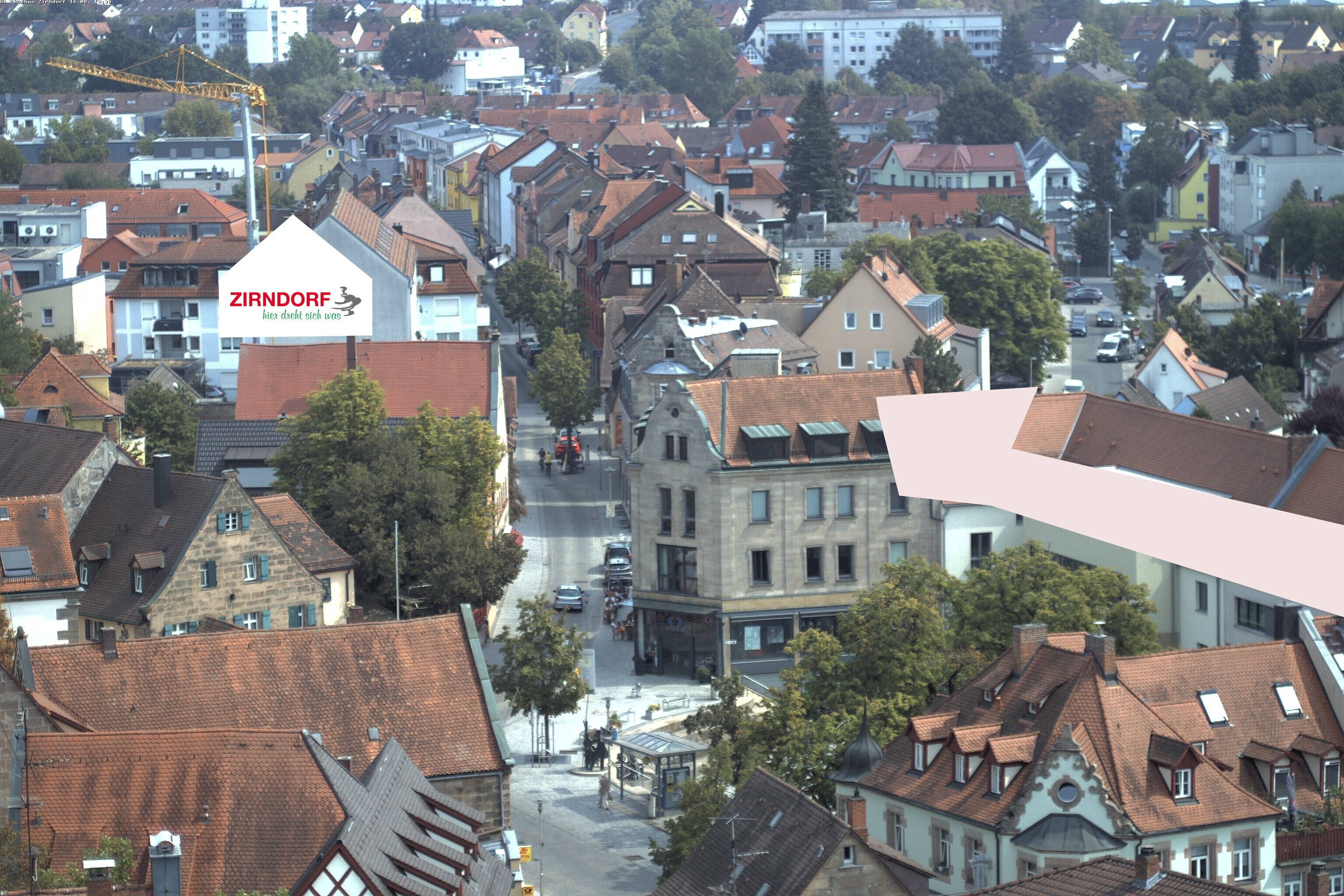 Archived image Webcam View of Zirndorf