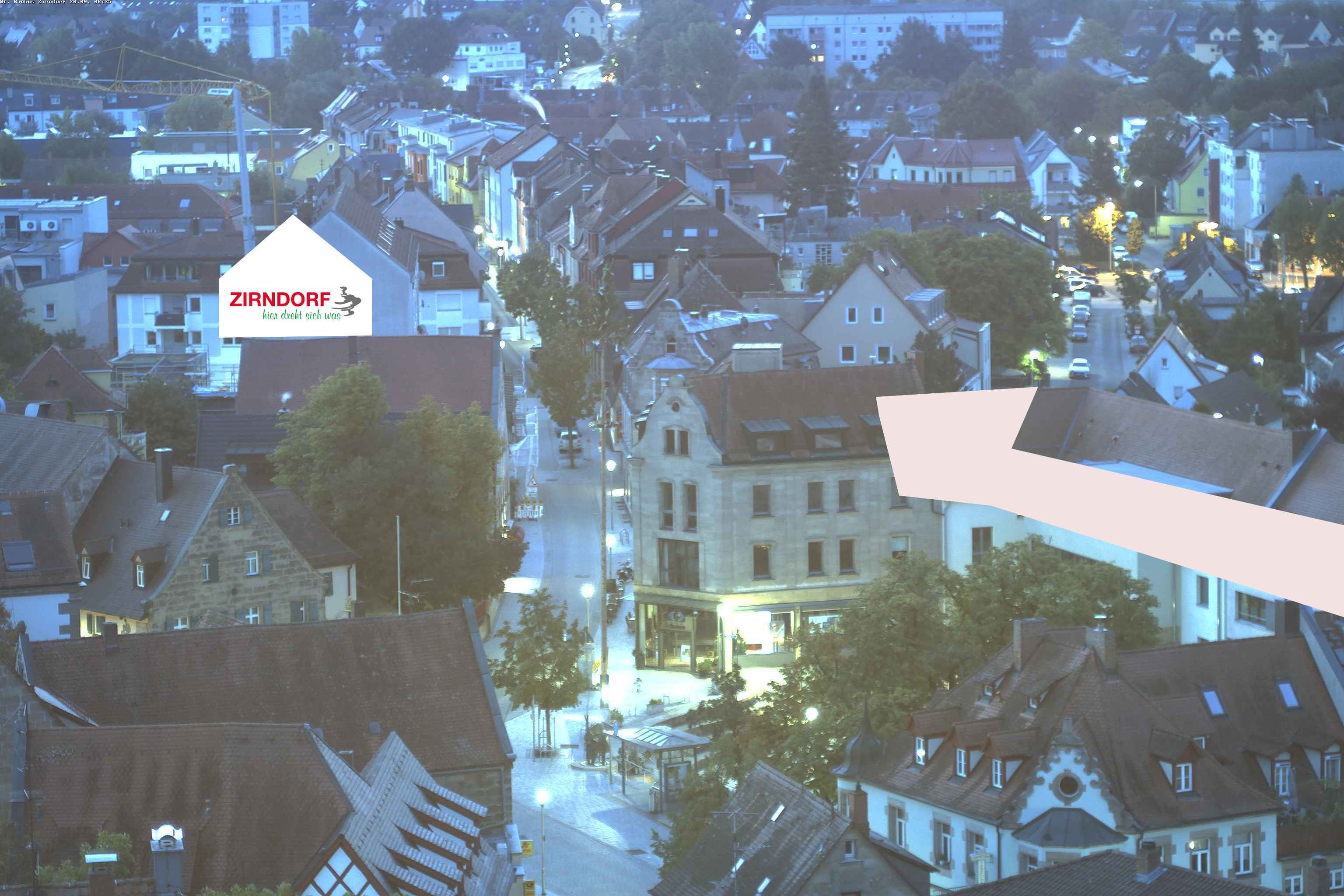 Archived image Webcam View of Zirndorf
