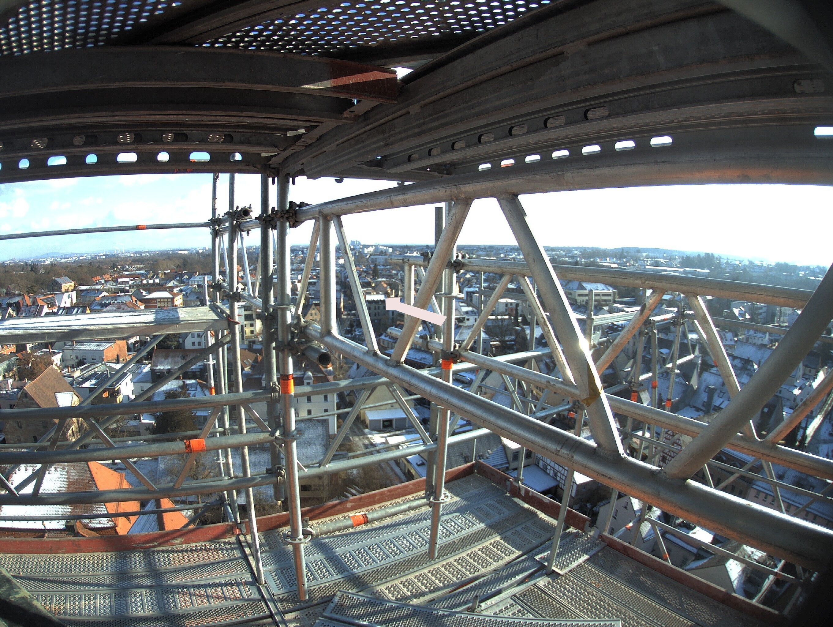Archiv Foto Webcam Blick auf den Marktplatz von Zirndorf