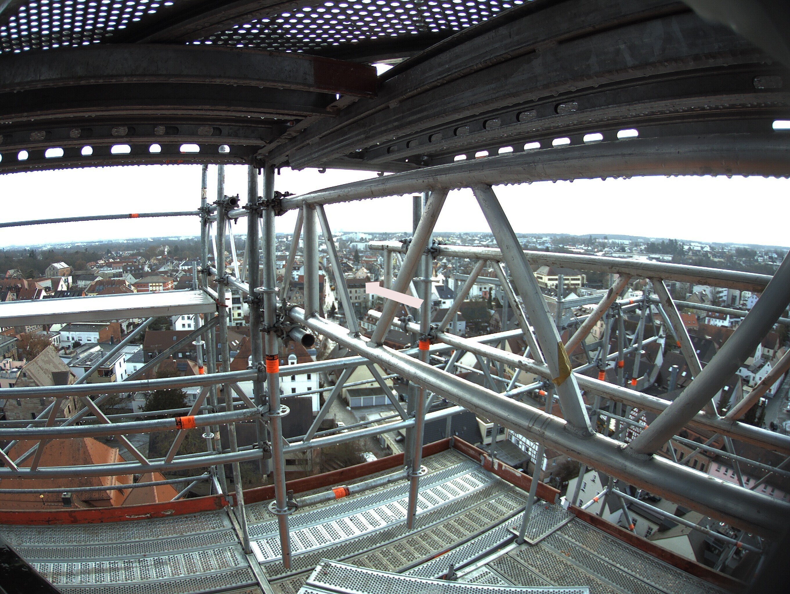Archiv Foto Webcam Blick auf den Marktplatz von Zirndorf