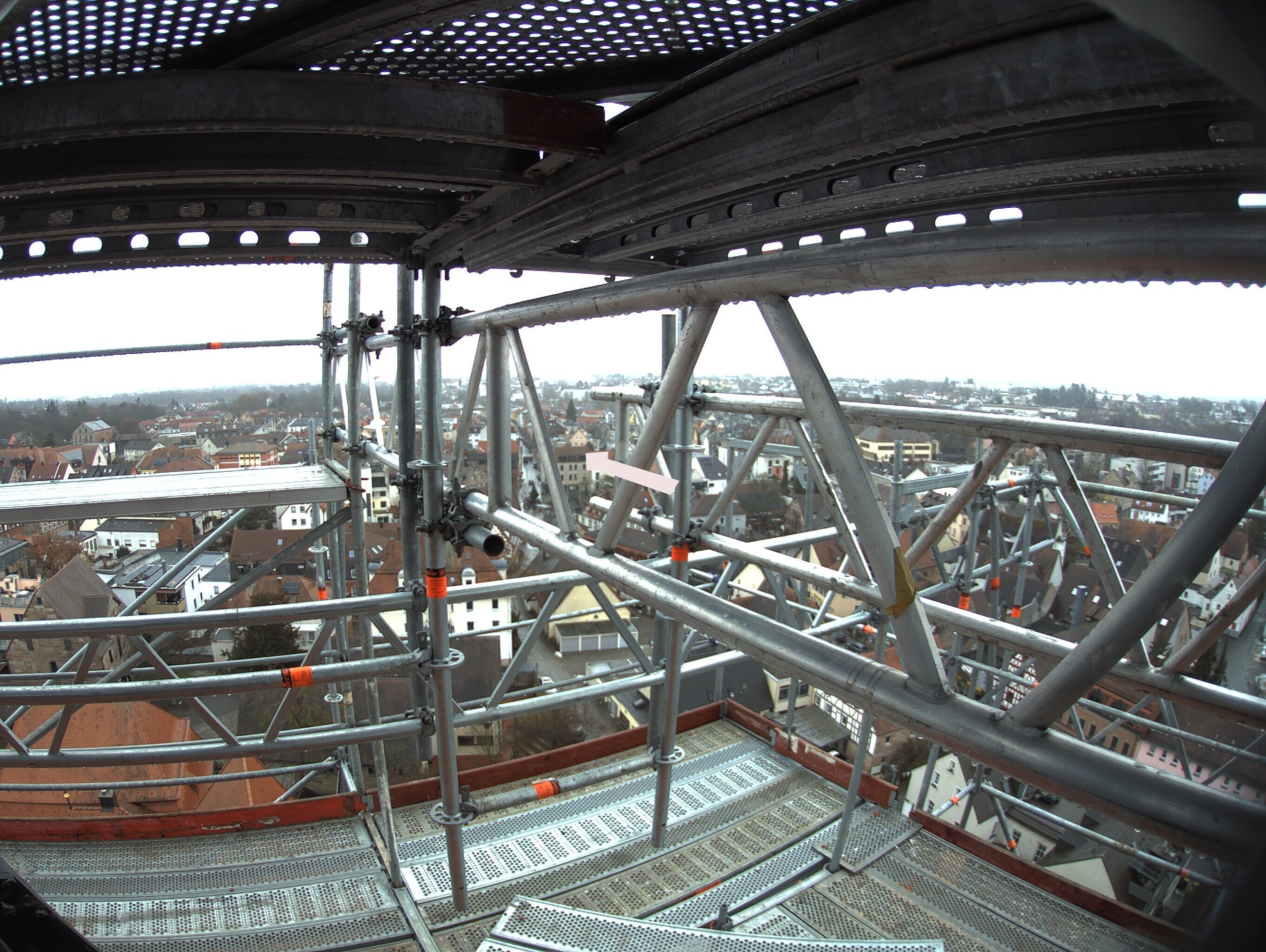 Archiv Foto Webcam Blick auf den Marktplatz von Zirndorf