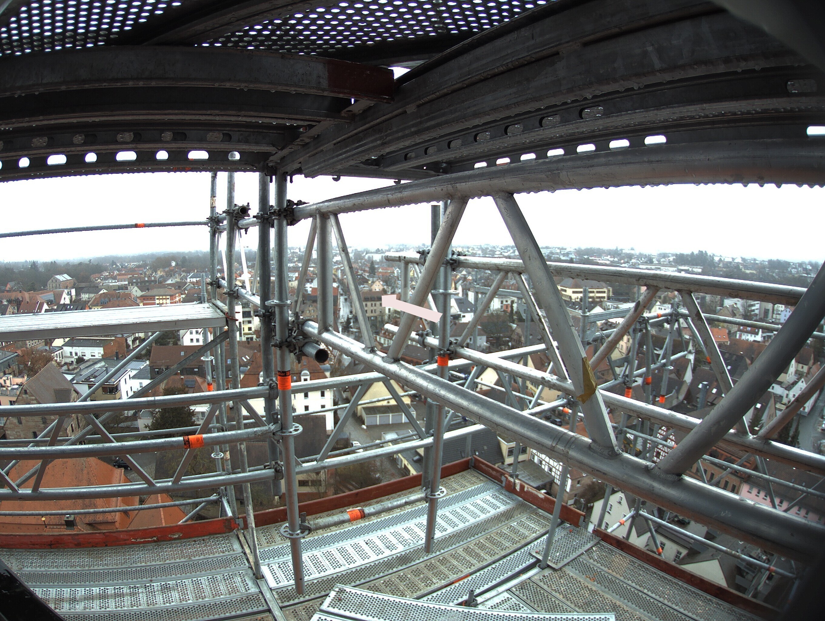 Archiv Foto Webcam Blick auf den Marktplatz von Zirndorf