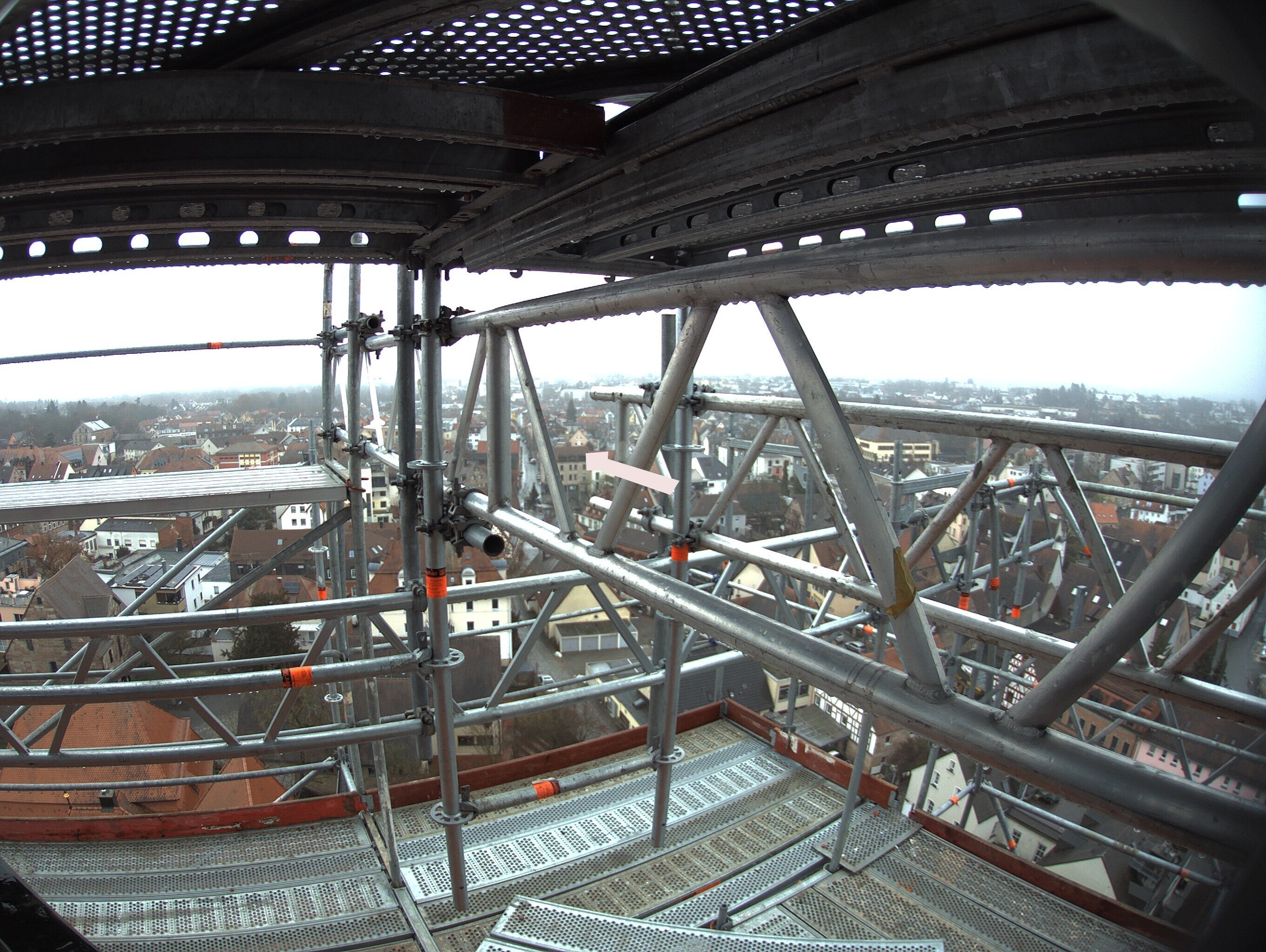 Archiv Foto Webcam Blick auf den Marktplatz von Zirndorf