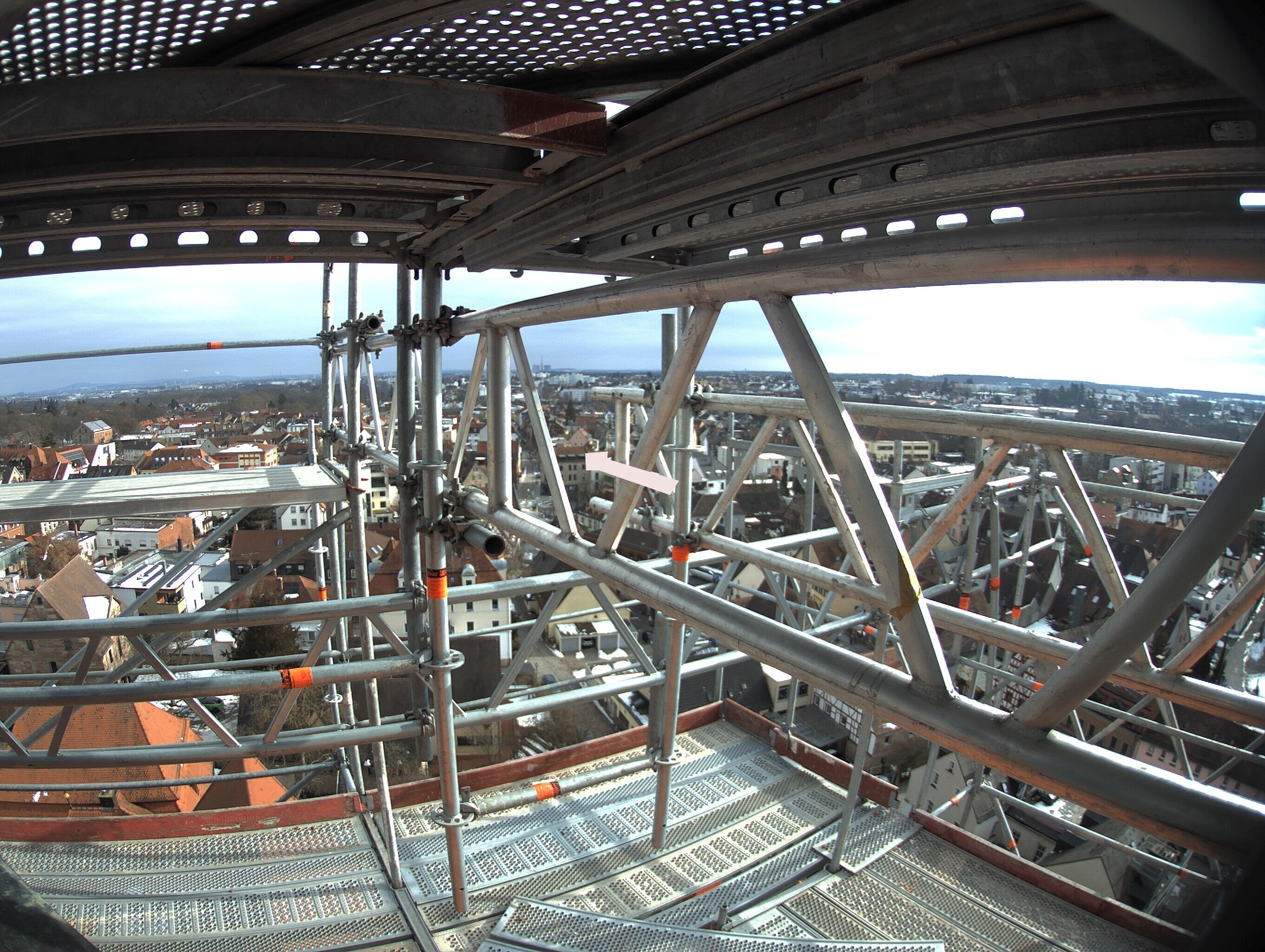 Archiv Foto Webcam Blick auf den Marktplatz von Zirndorf