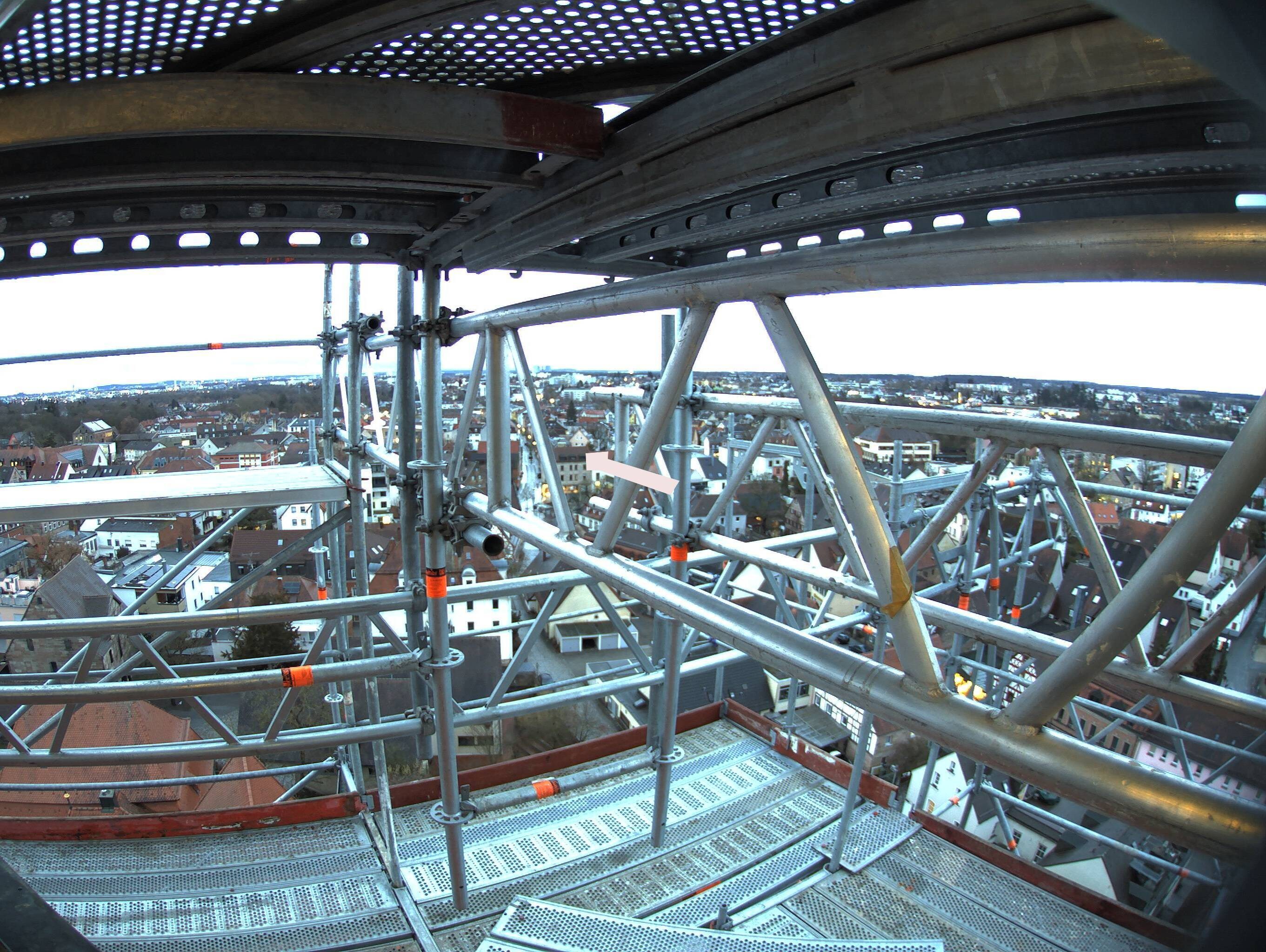 Archiv Foto Webcam Blick auf den Marktplatz von Zirndorf