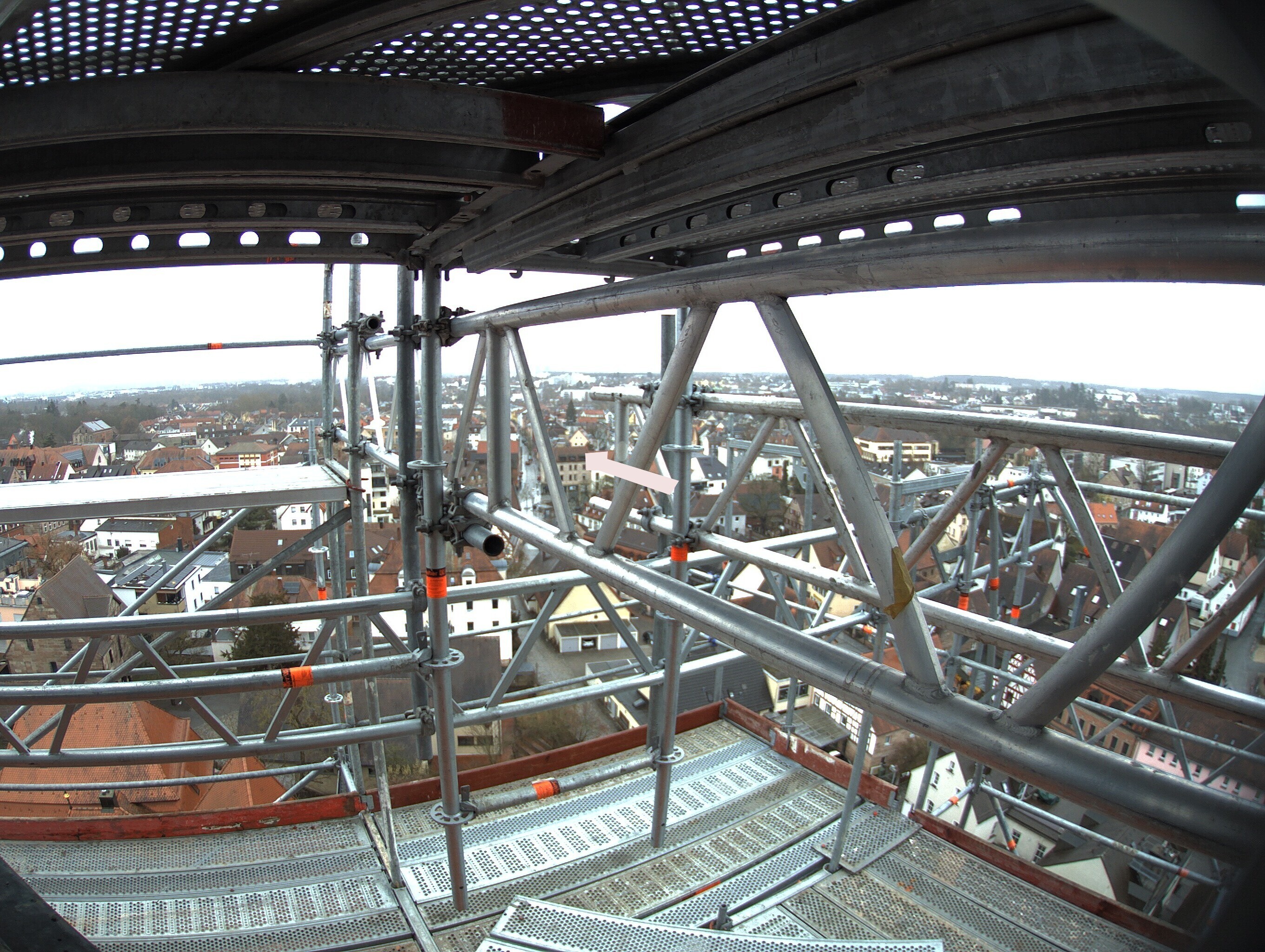 Archiv Foto Webcam Blick auf den Marktplatz von Zirndorf