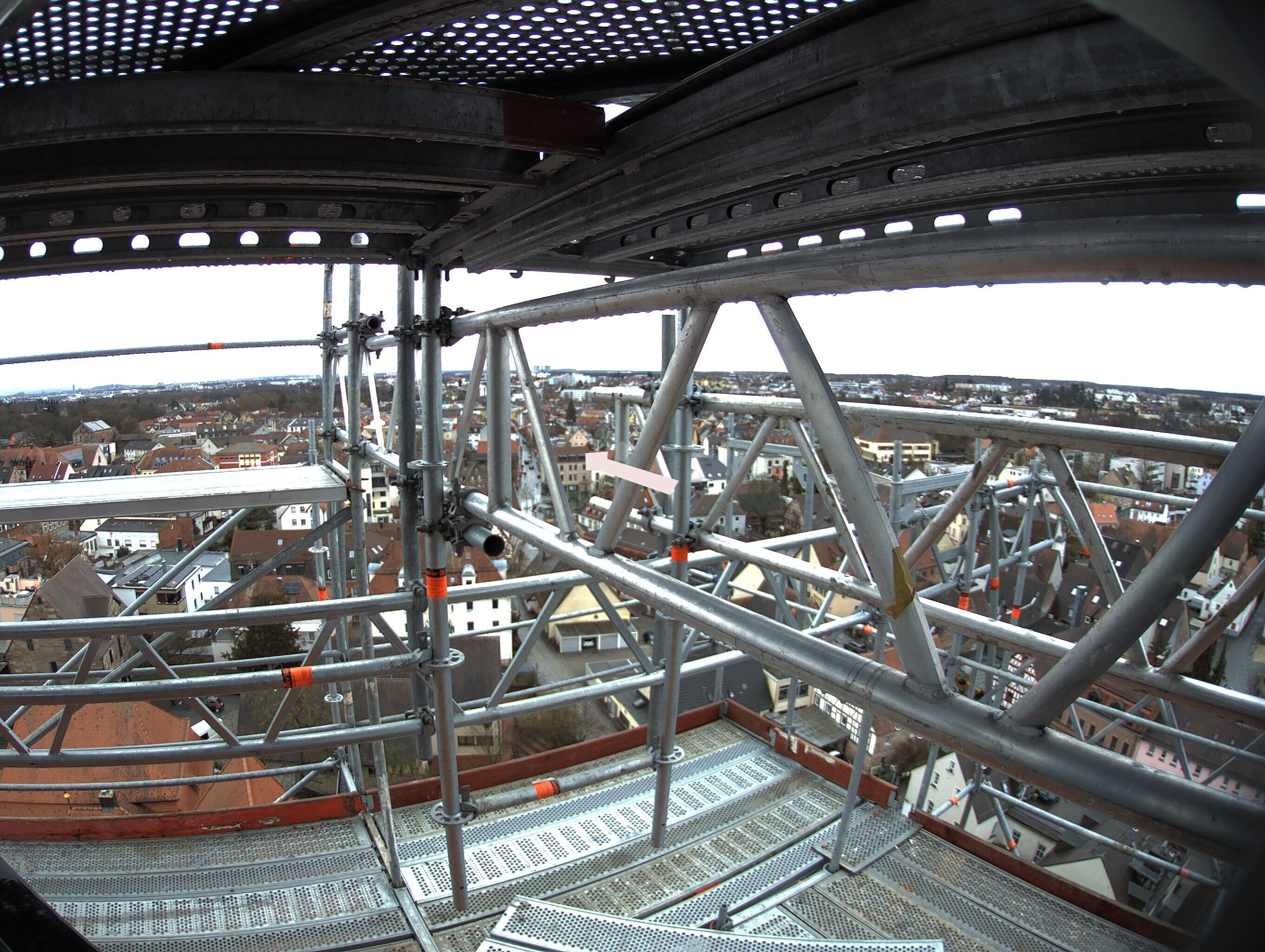 Archiv Foto Webcam Blick auf den Marktplatz von Zirndorf