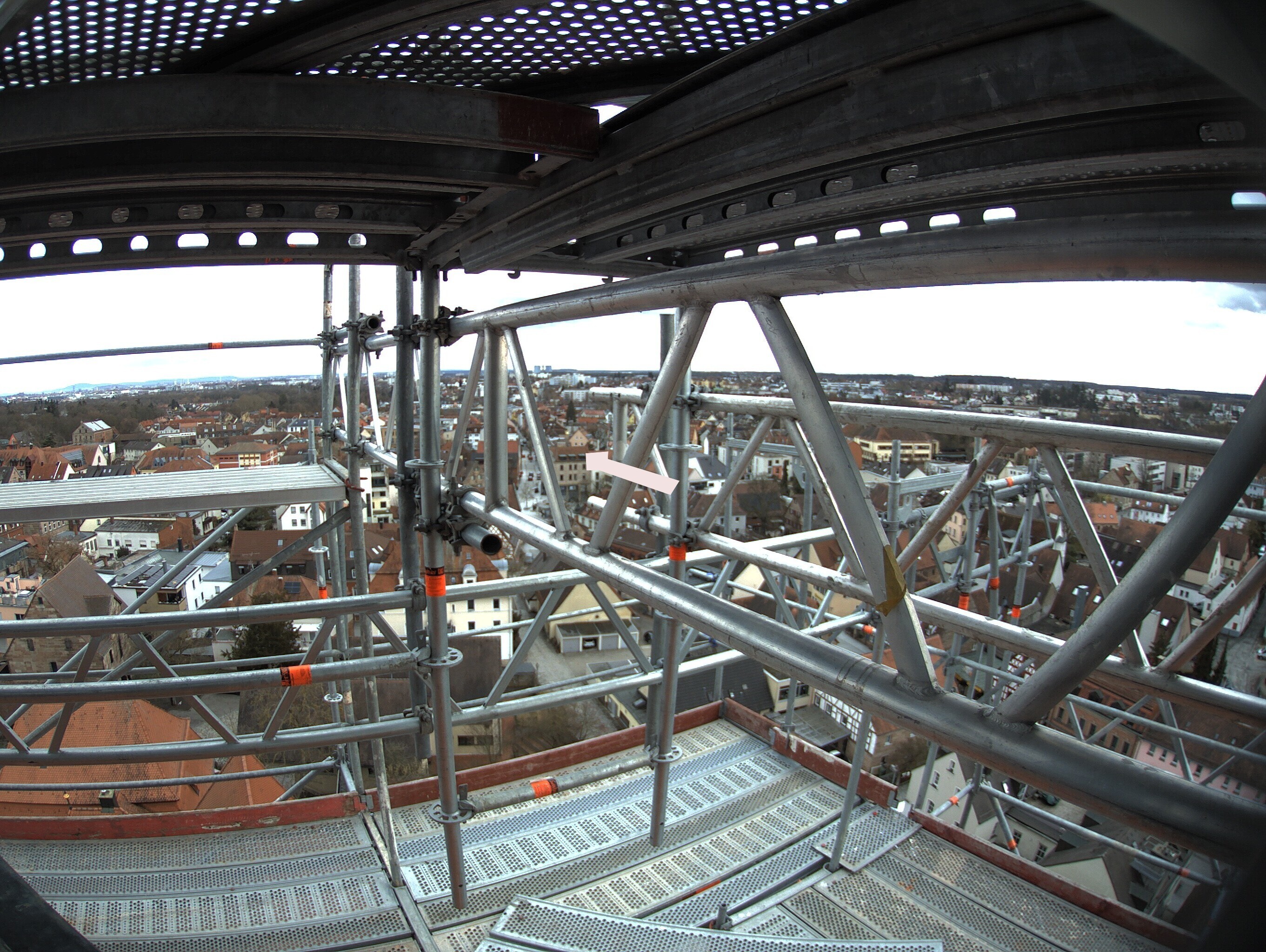 Archiv Foto Webcam Blick auf den Marktplatz von Zirndorf