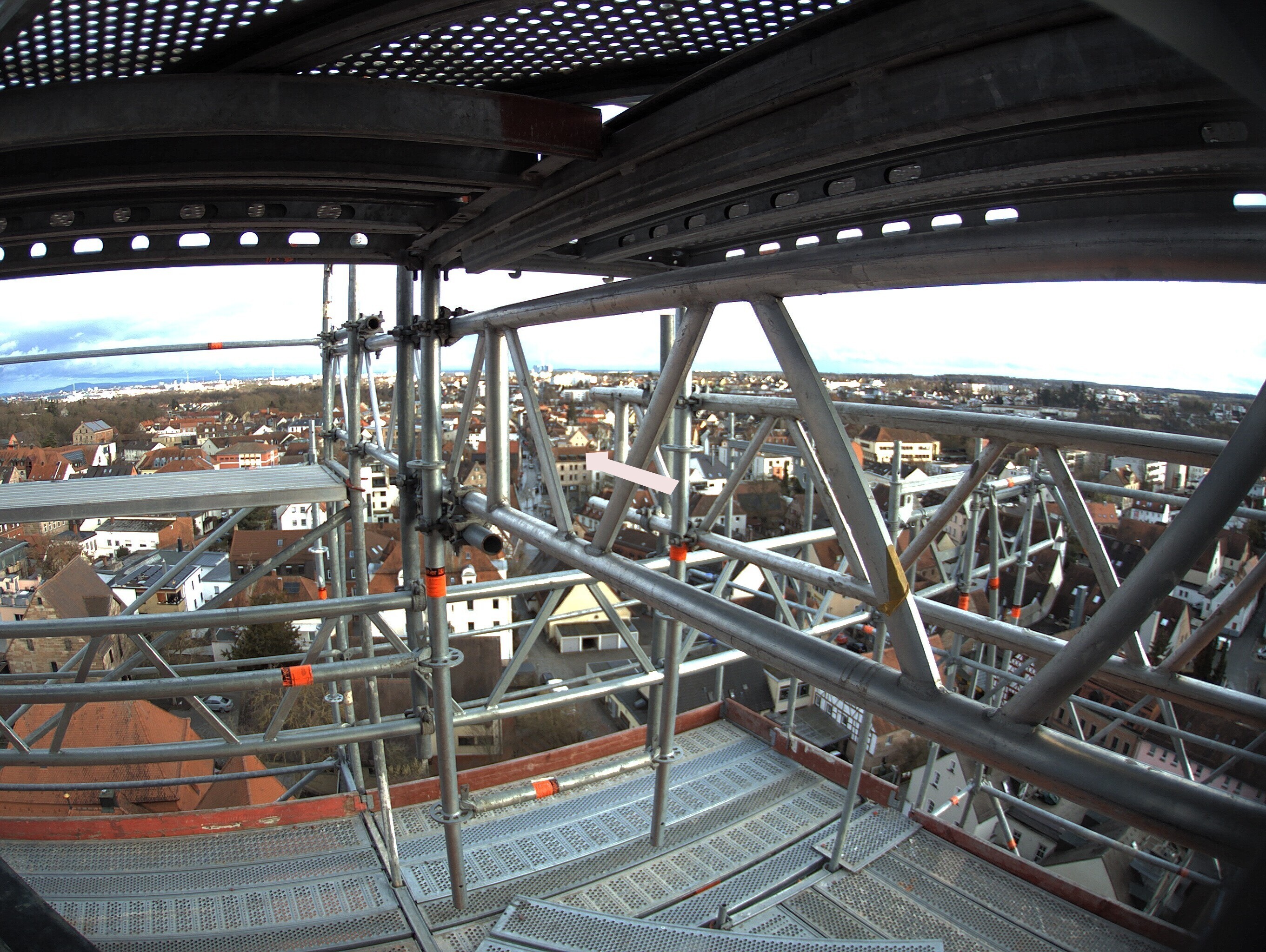 Archiv Foto Webcam Blick auf den Marktplatz von Zirndorf