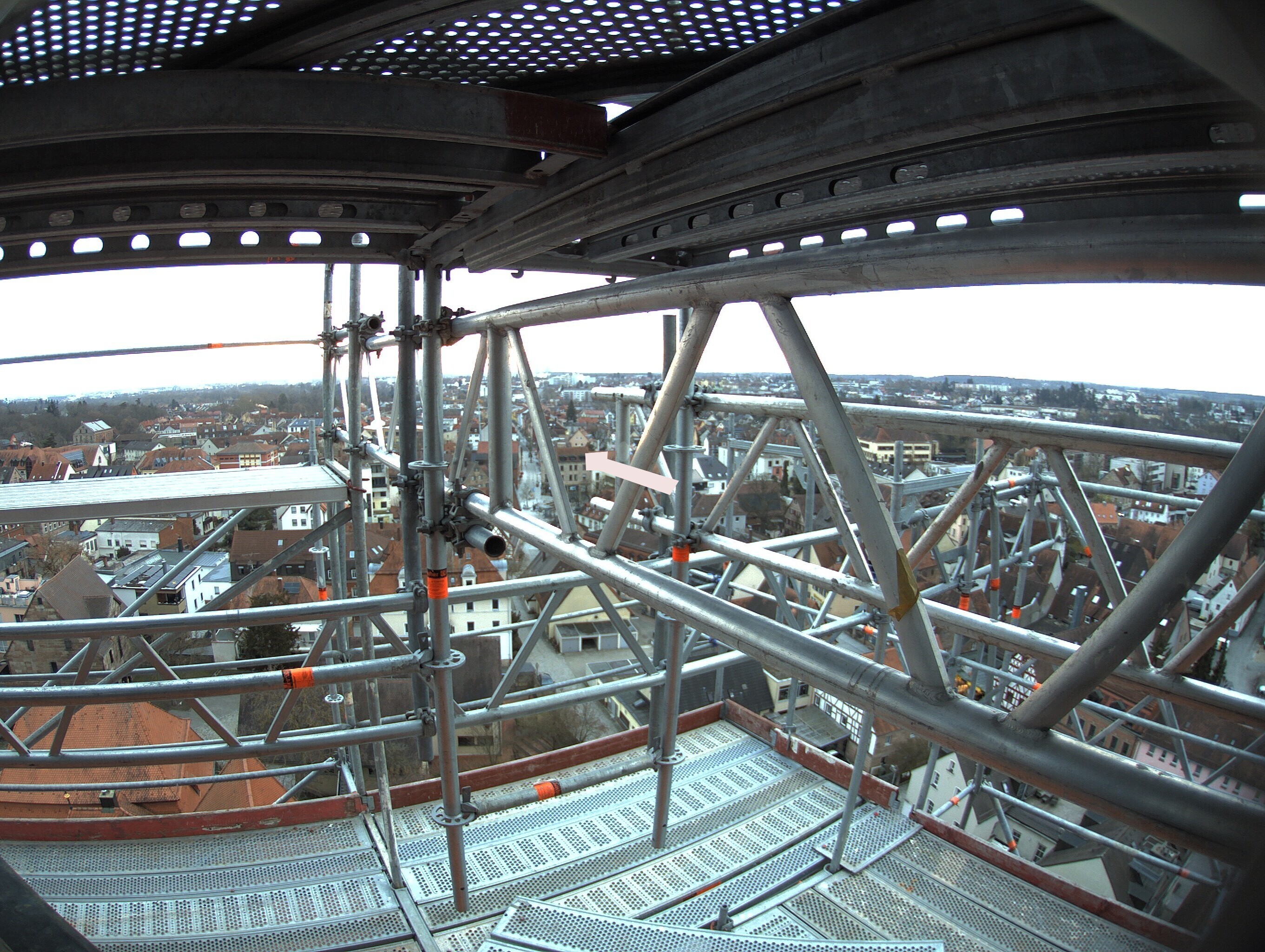 Archiv Foto Webcam Blick auf den Marktplatz von Zirndorf