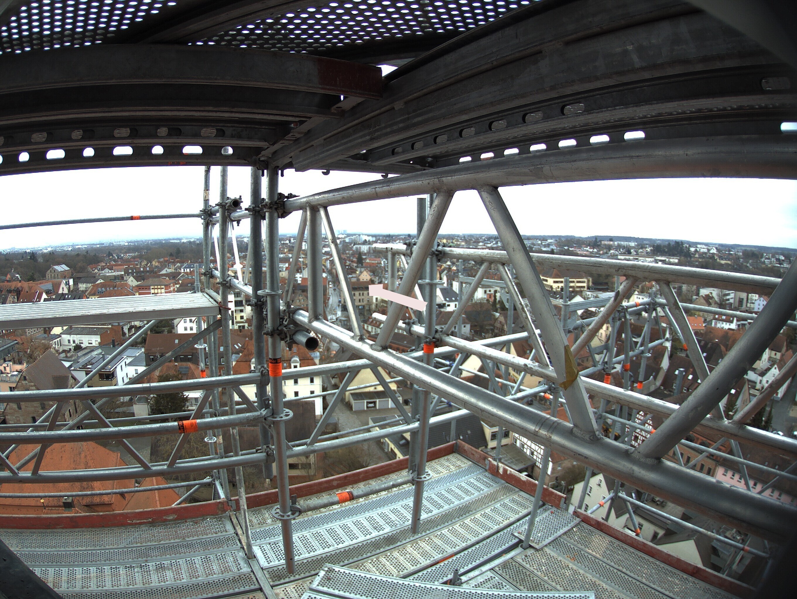 Archiv Foto Webcam Blick auf den Marktplatz von Zirndorf