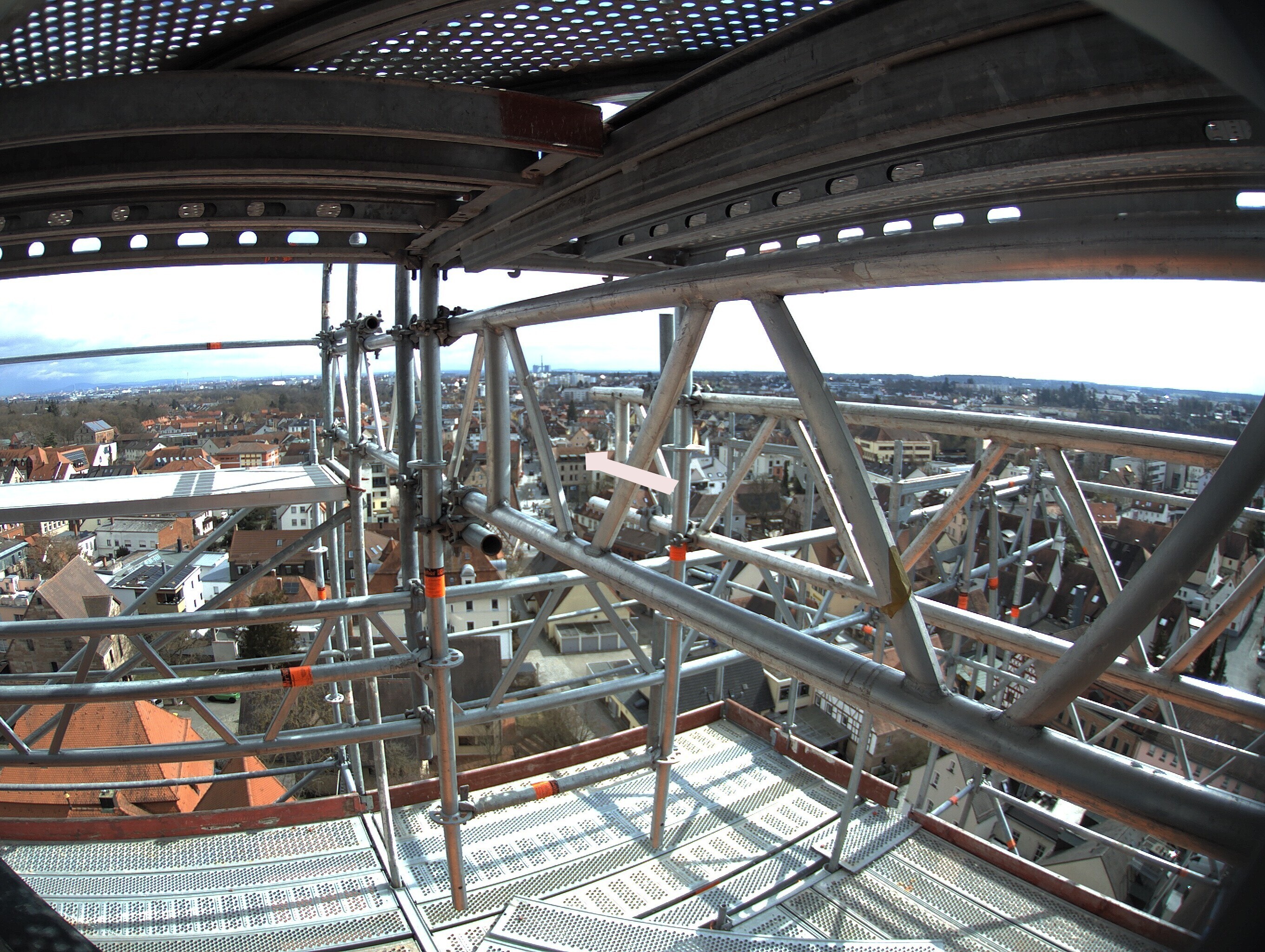 Archiv Foto Webcam Blick auf den Marktplatz von Zirndorf