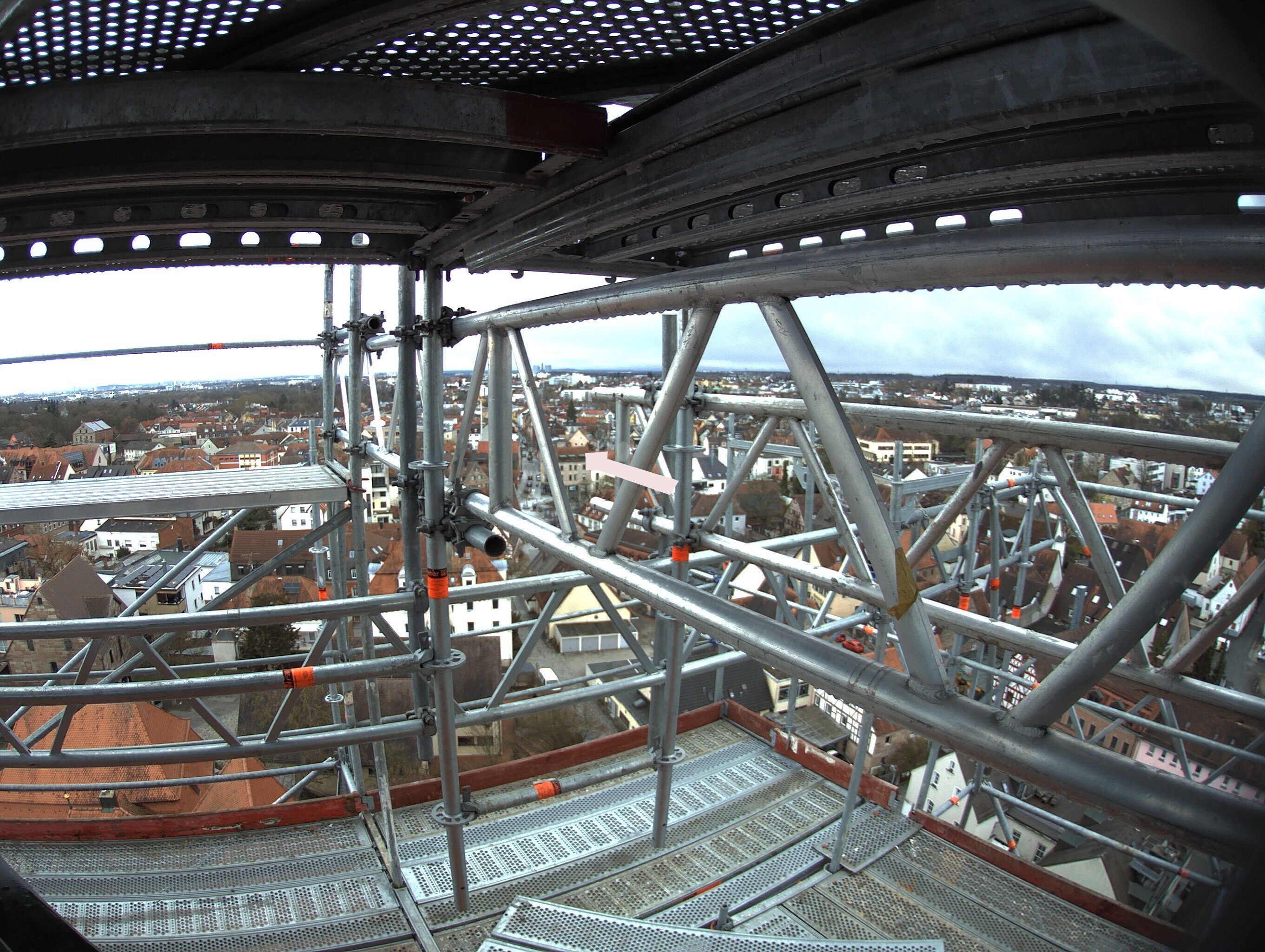 Archiv Foto Webcam Blick auf den Marktplatz von Zirndorf