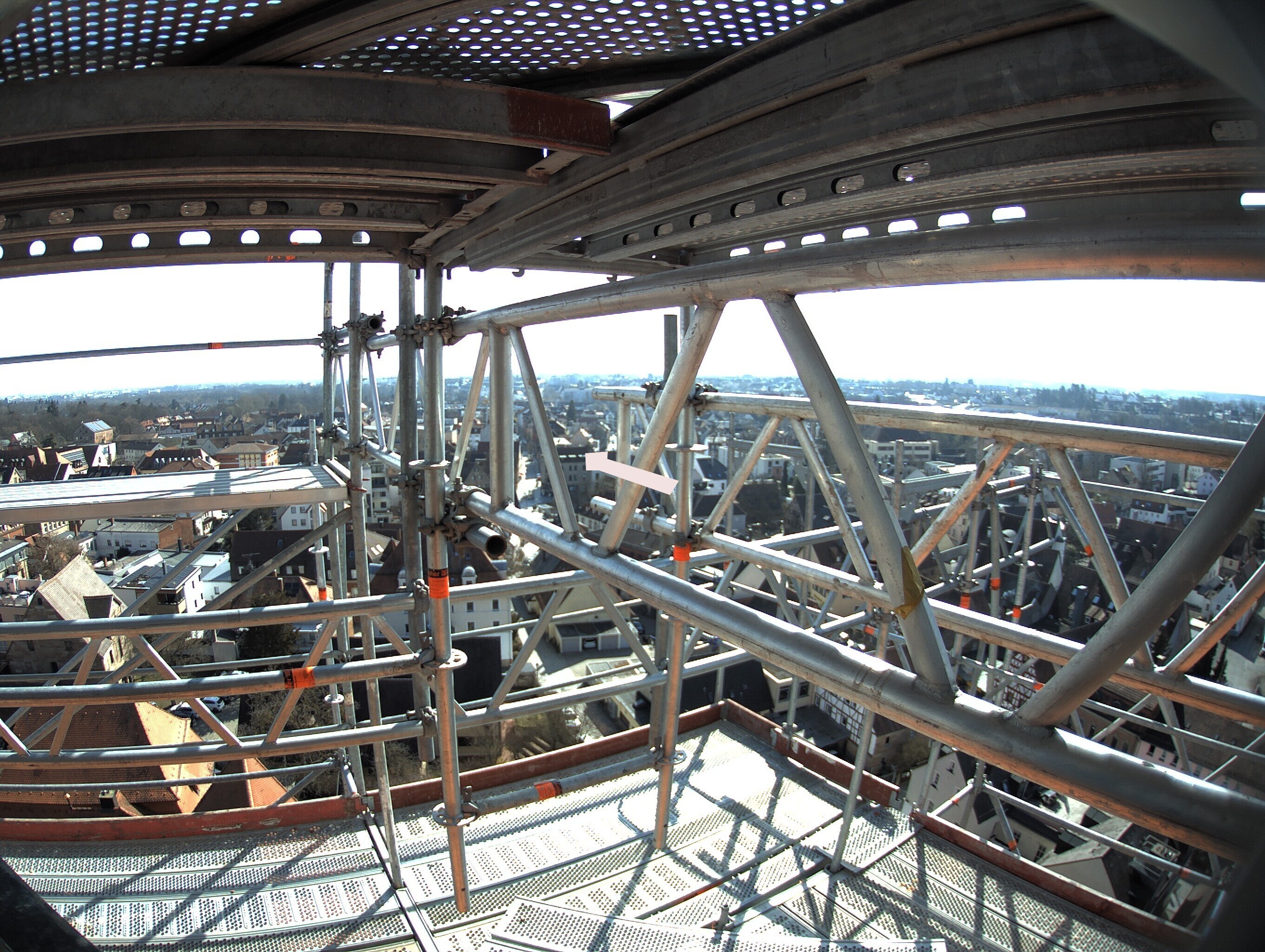 Archiv Foto Webcam Blick auf den Marktplatz von Zirndorf