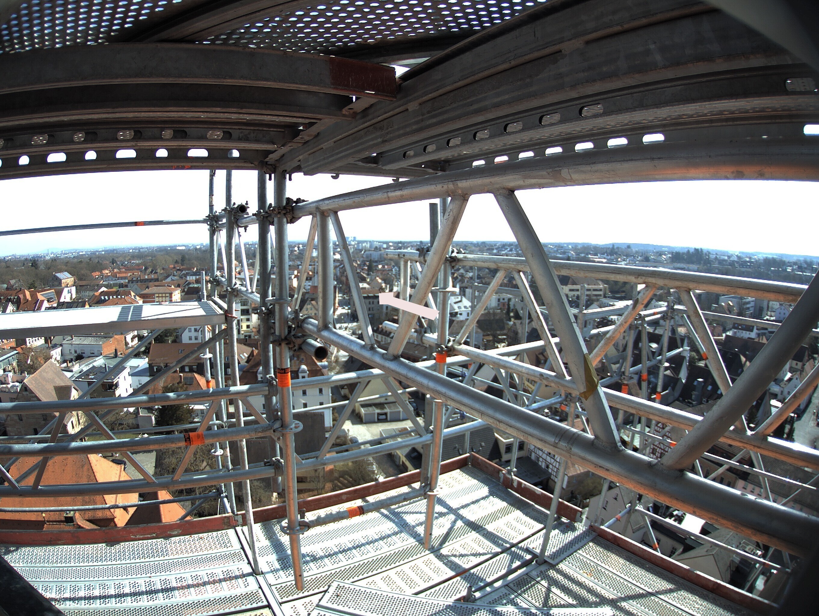Archiv Foto Webcam Blick auf den Marktplatz von Zirndorf