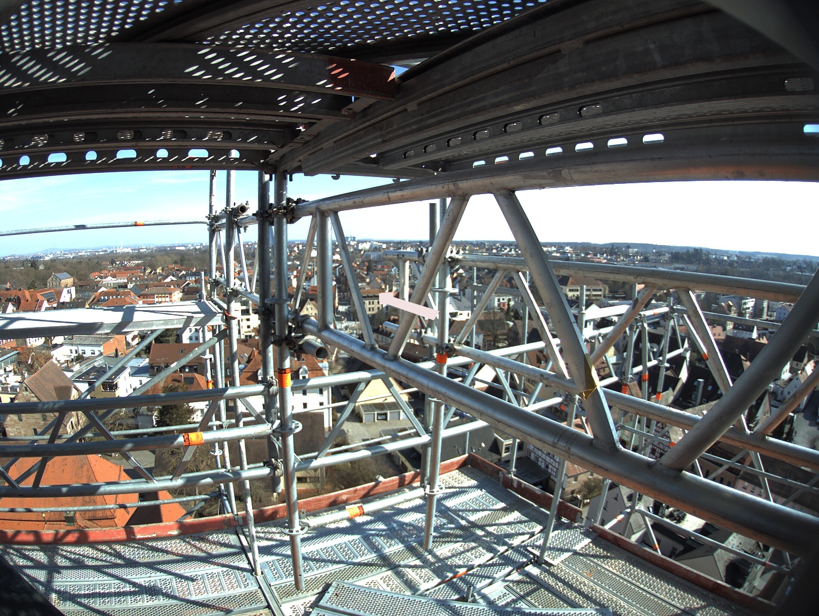Archiv Foto Webcam Blick auf den Marktplatz von Zirndorf