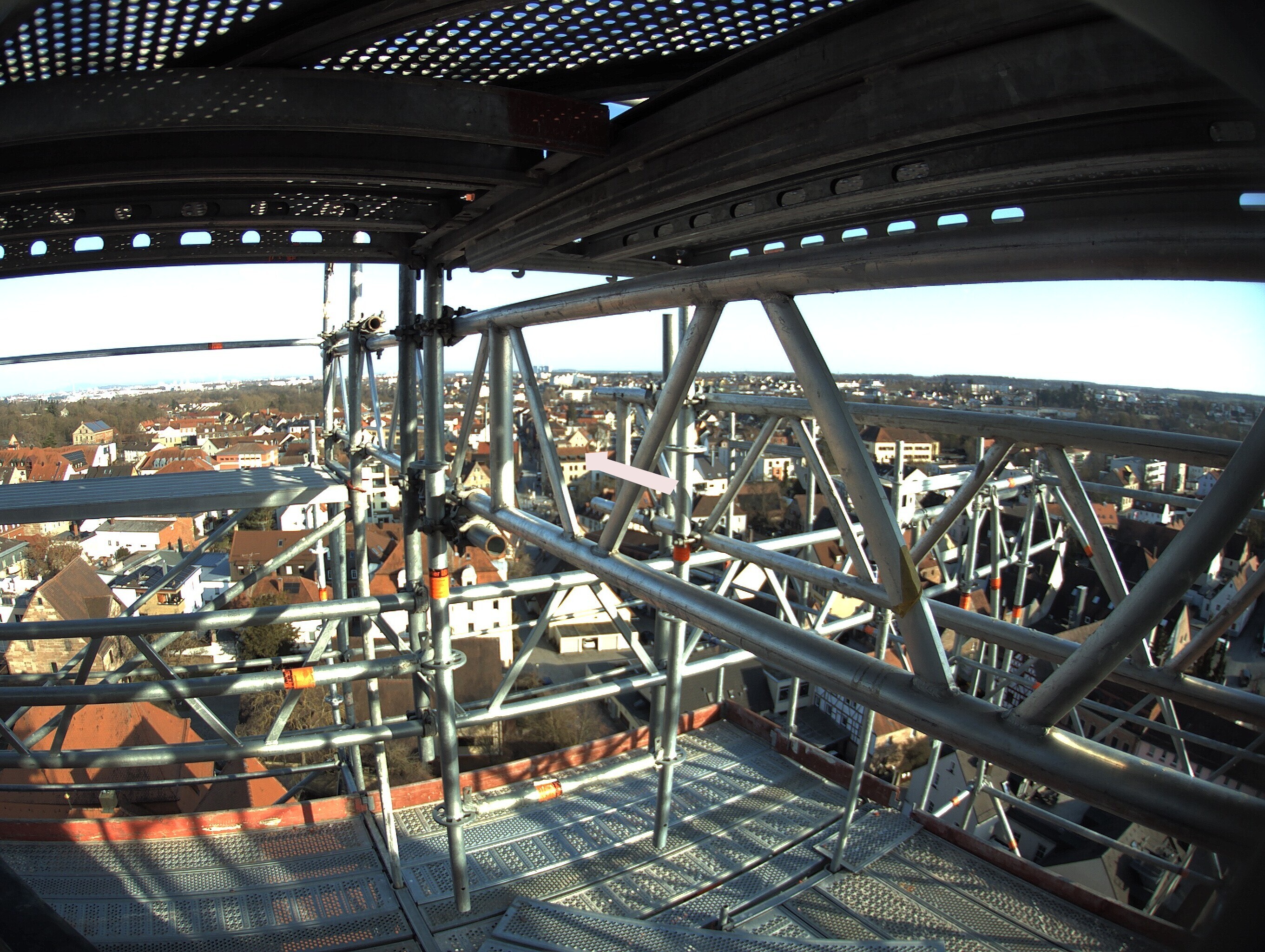 Archiv Foto Webcam Blick auf den Marktplatz von Zirndorf