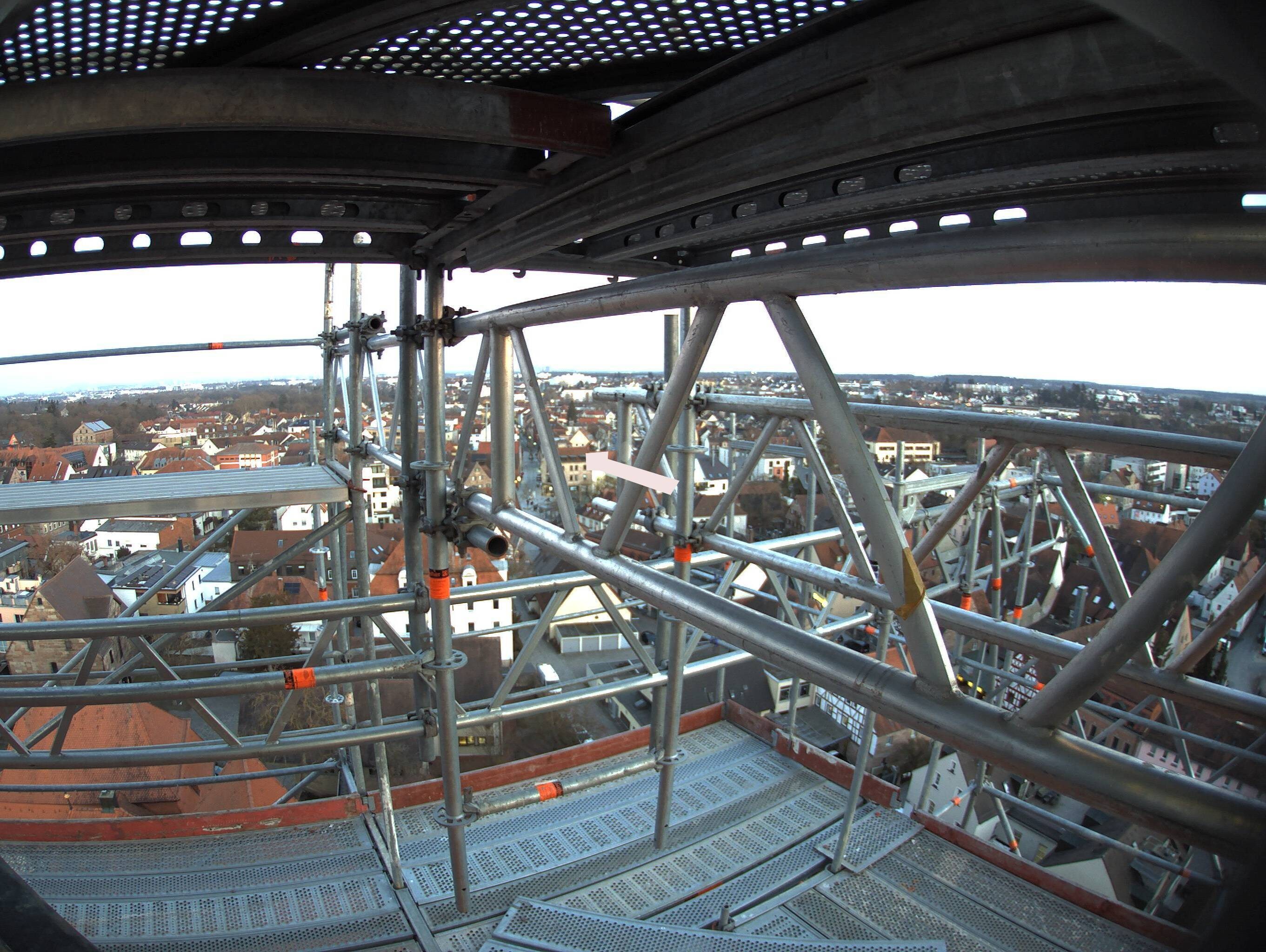 Archiv Foto Webcam Blick auf den Marktplatz von Zirndorf