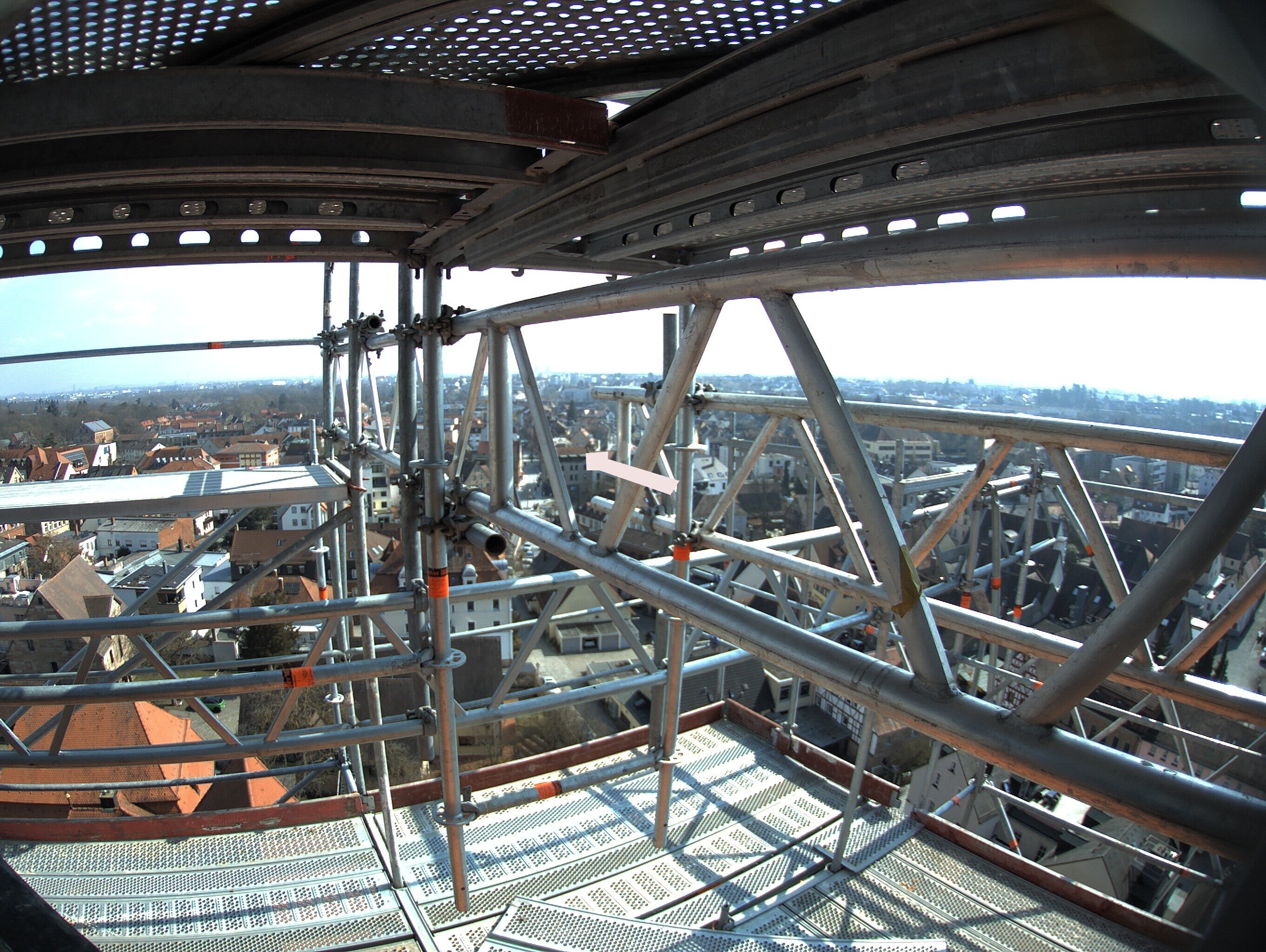 Archiv Foto Webcam Blick auf den Marktplatz von Zirndorf
