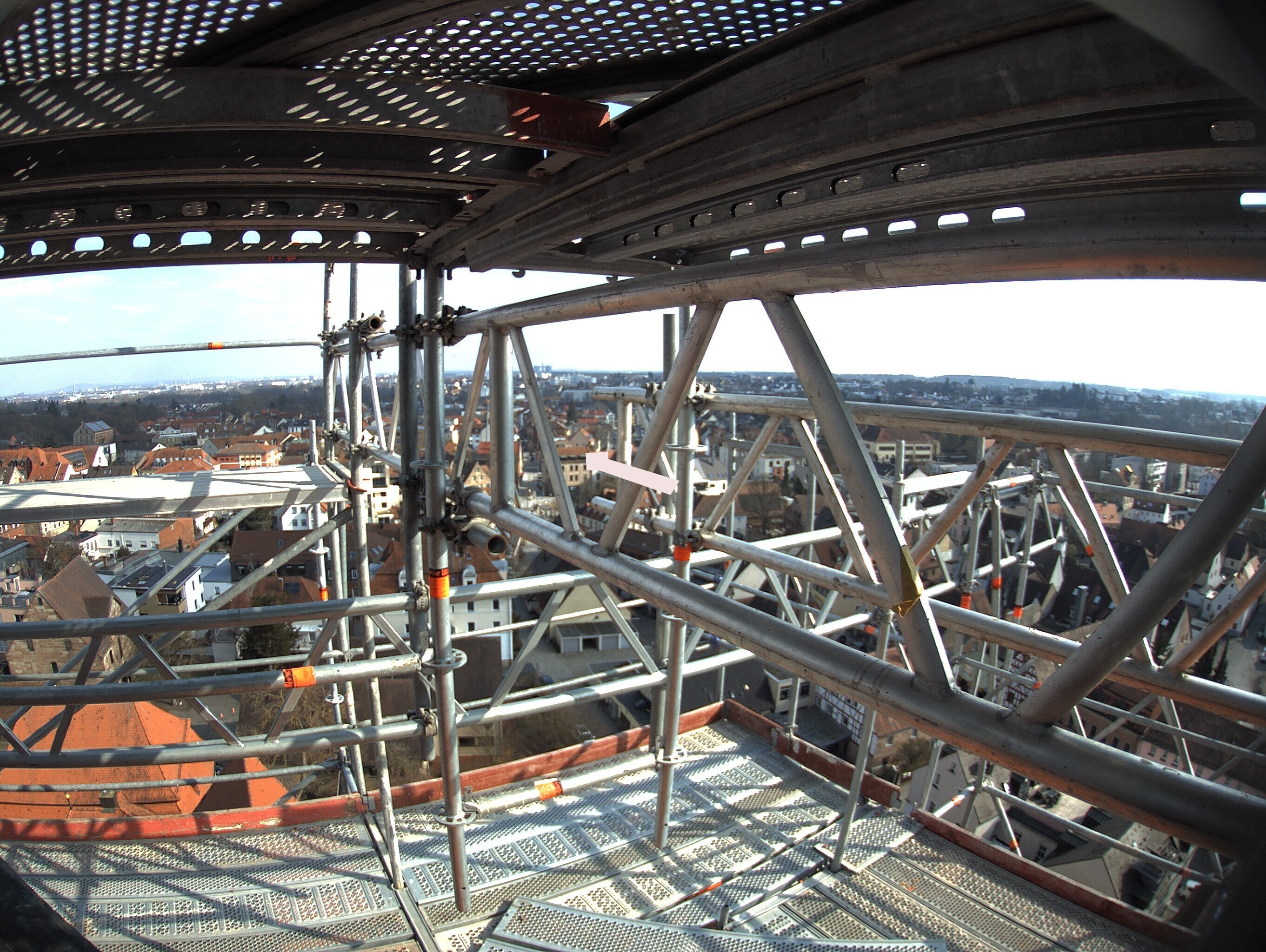 Archiv Foto Webcam Blick auf den Marktplatz von Zirndorf