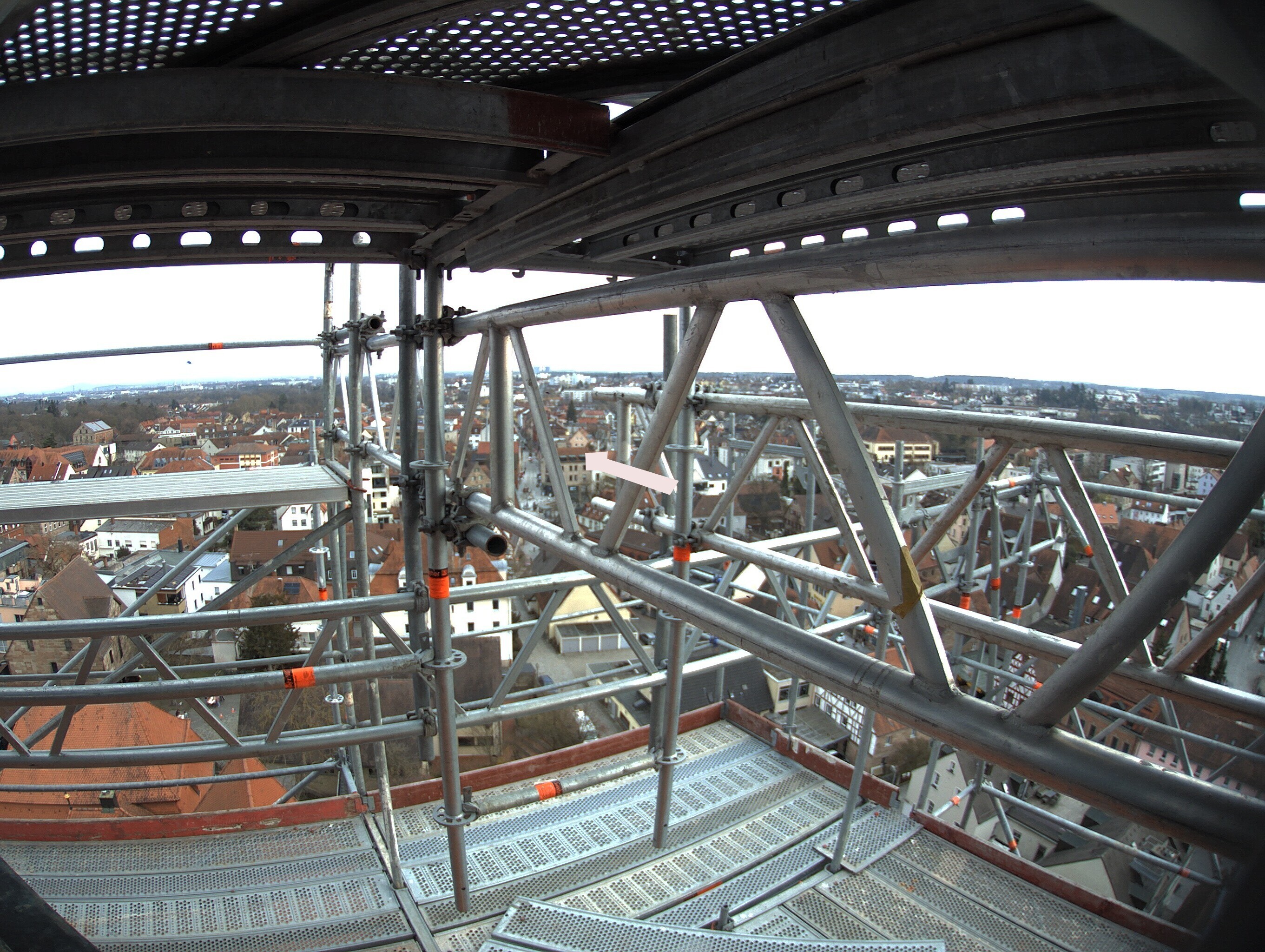 Archiv Foto Webcam Blick auf den Marktplatz von Zirndorf