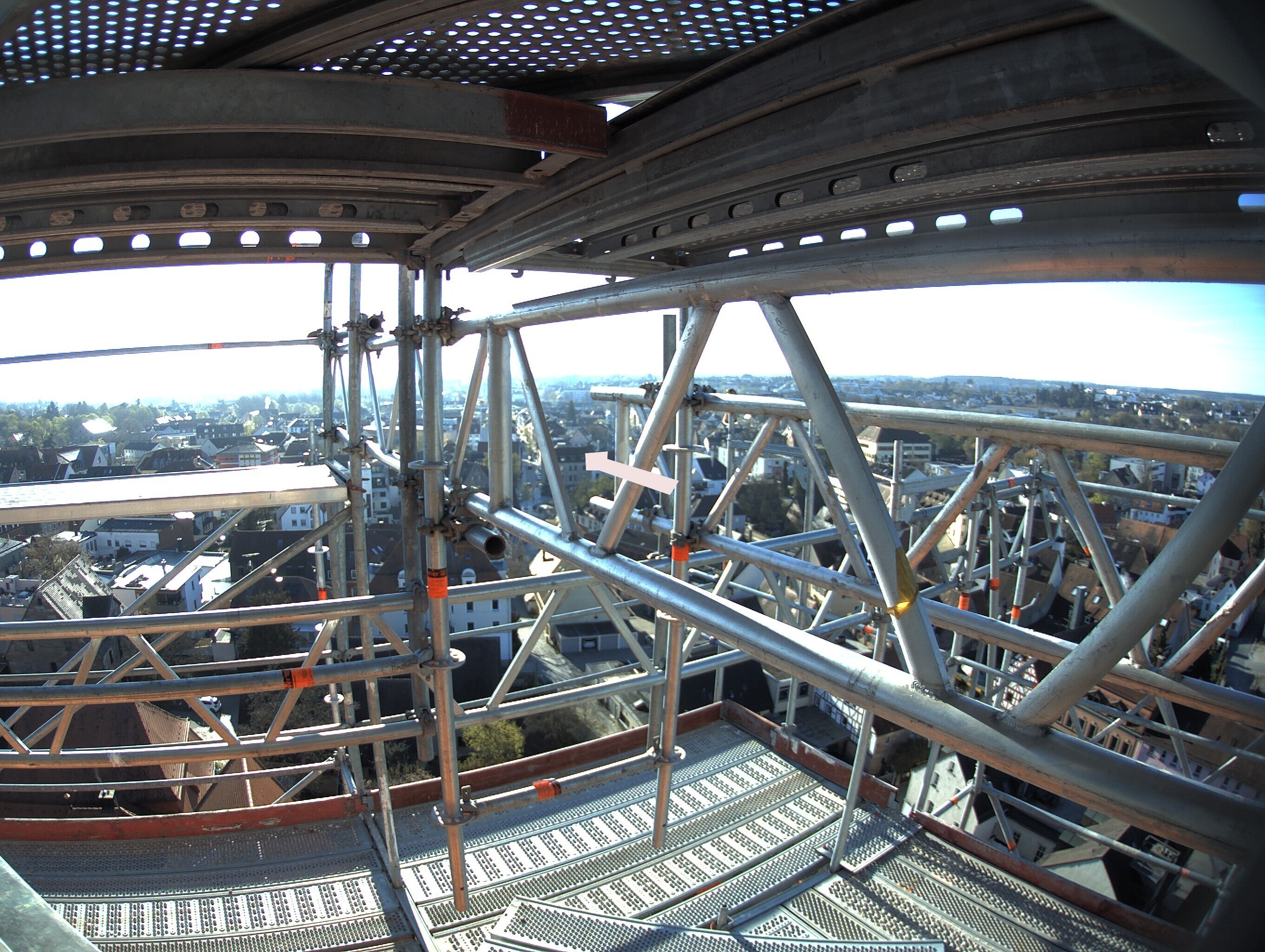 Archiv Foto Webcam Blick auf den Marktplatz von Zirndorf