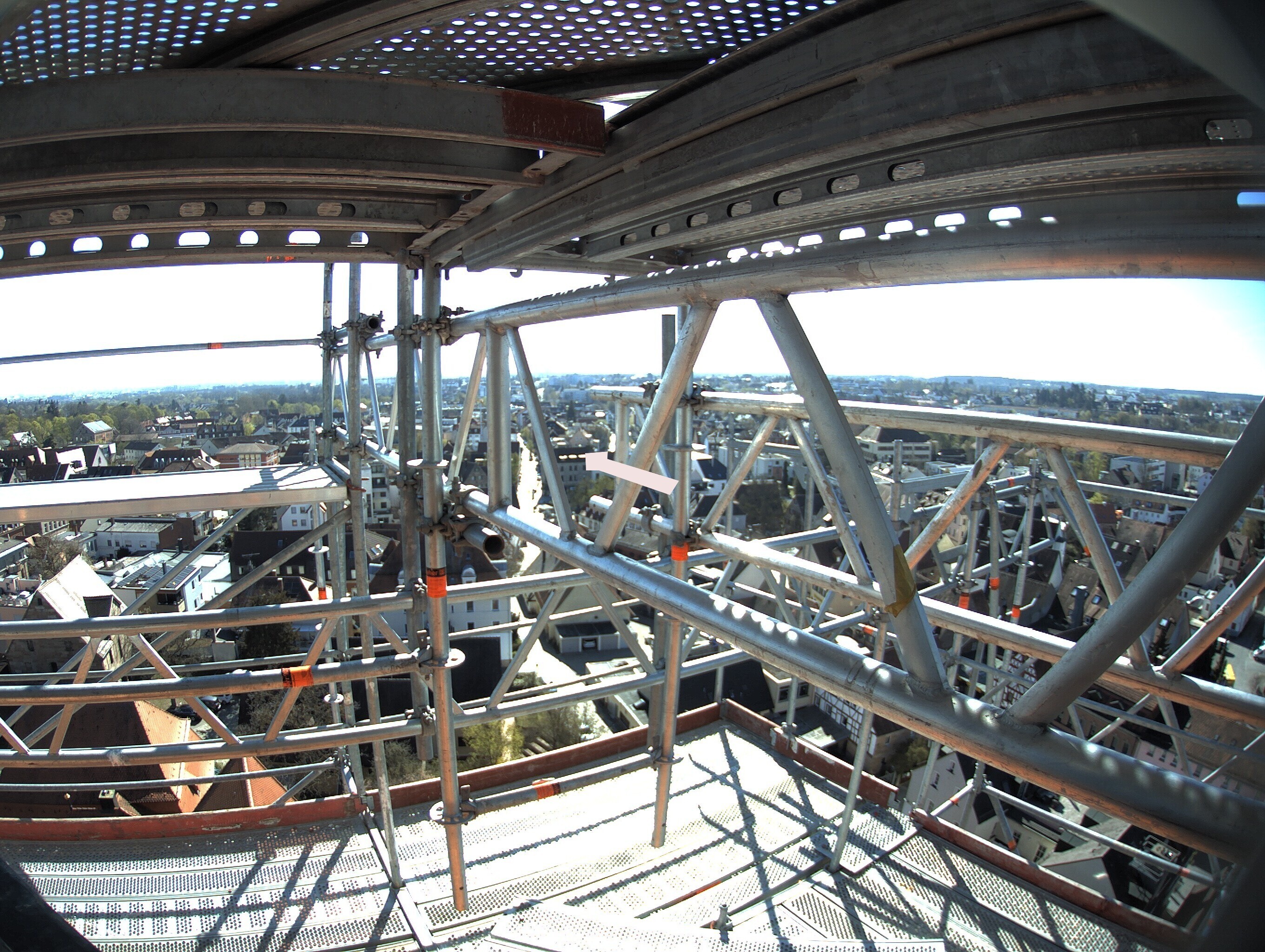 Archiv Foto Webcam Blick auf den Marktplatz von Zirndorf