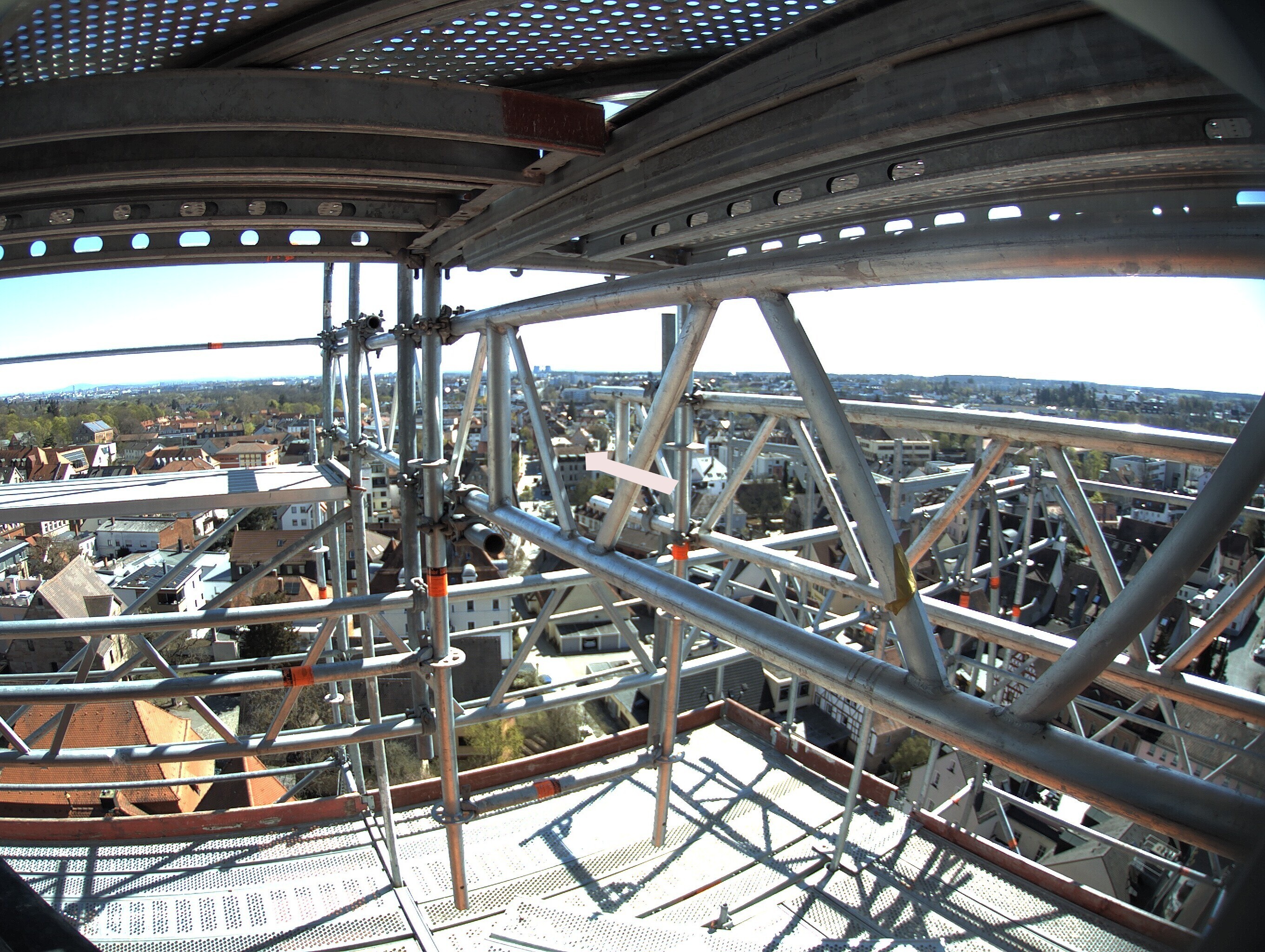 Archiv Foto Webcam Blick auf den Marktplatz von Zirndorf