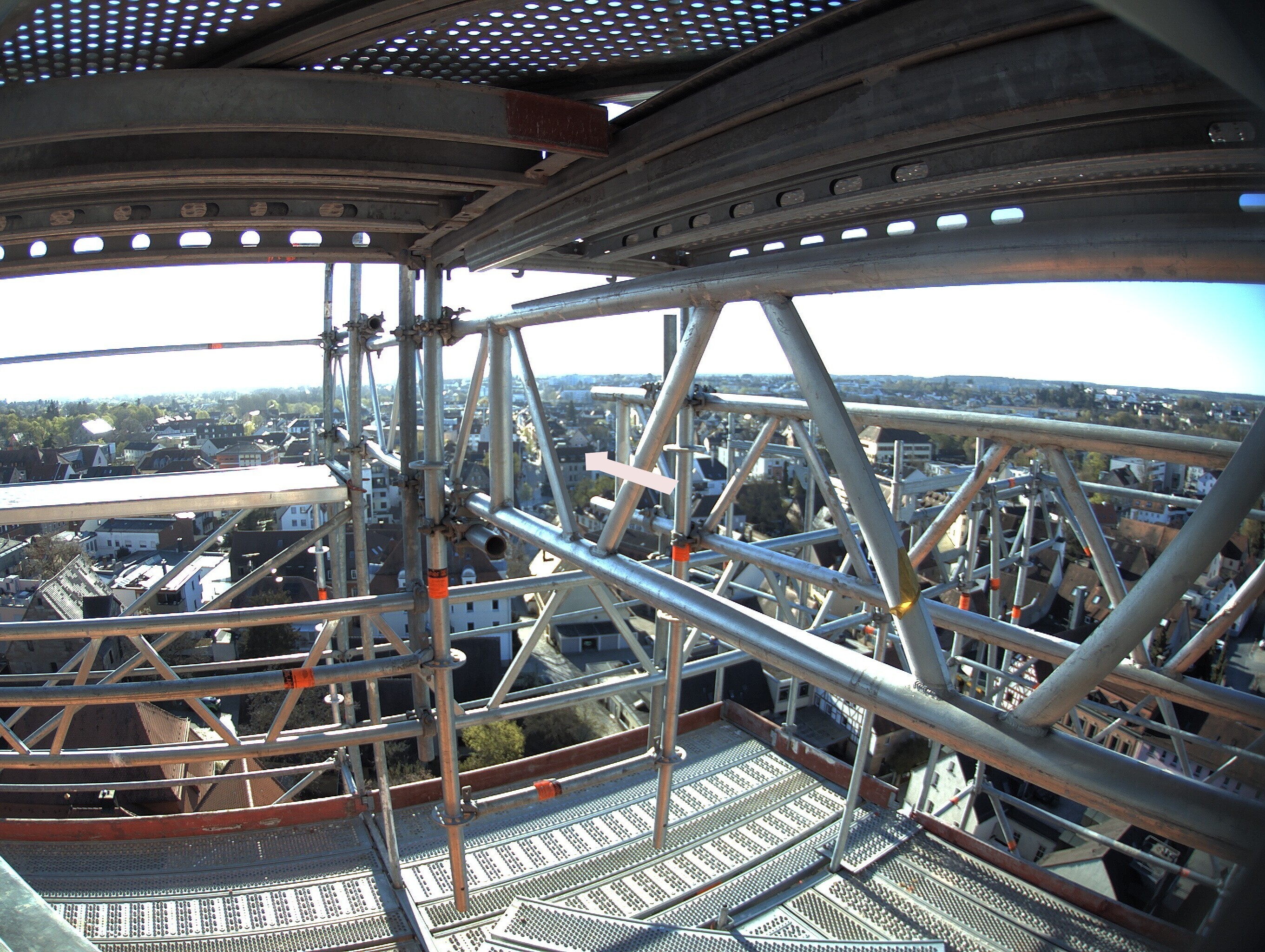 Archiv Foto Webcam Blick auf den Marktplatz von Zirndorf