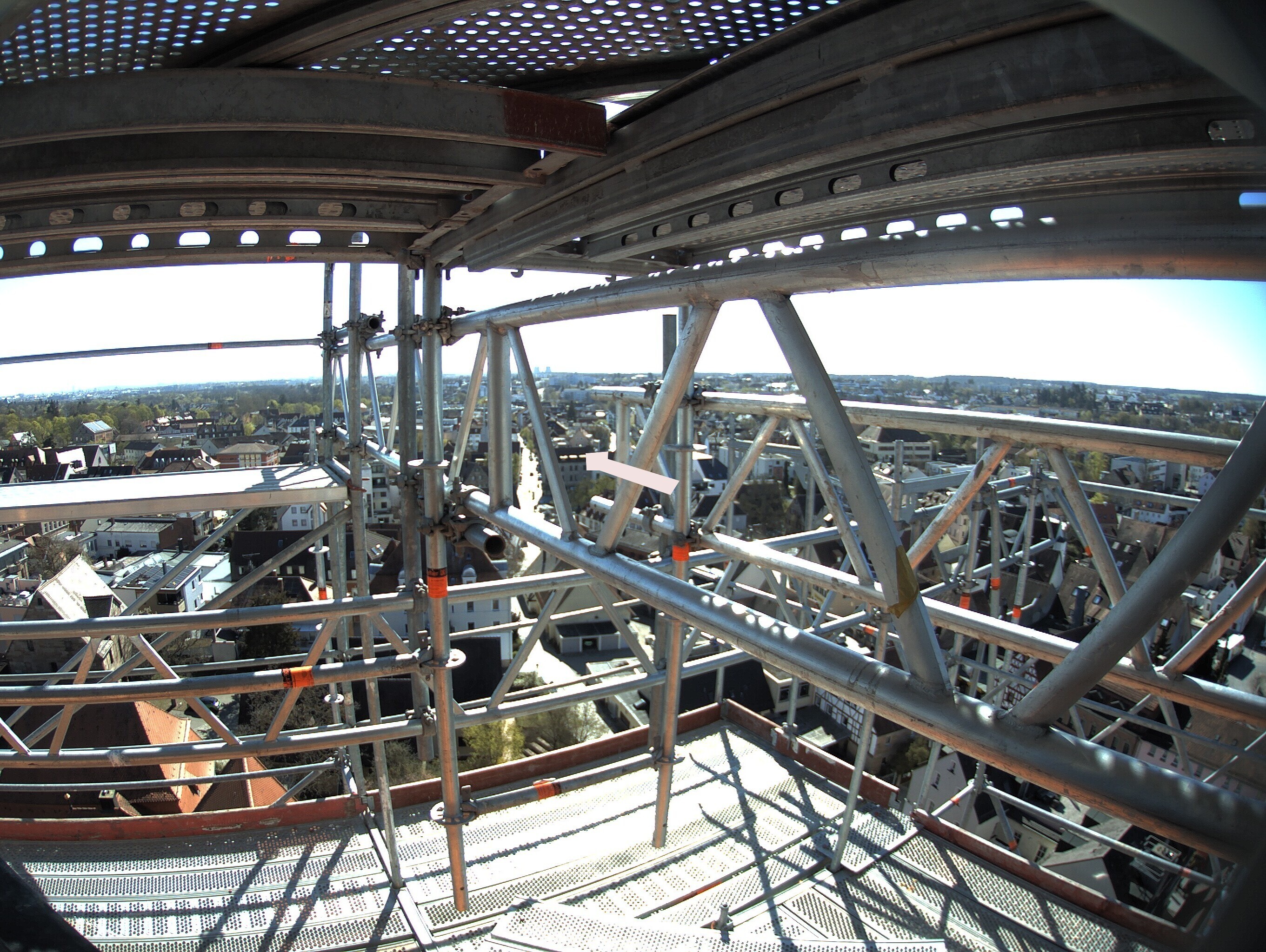 Archiv Foto Webcam Blick auf den Marktplatz von Zirndorf