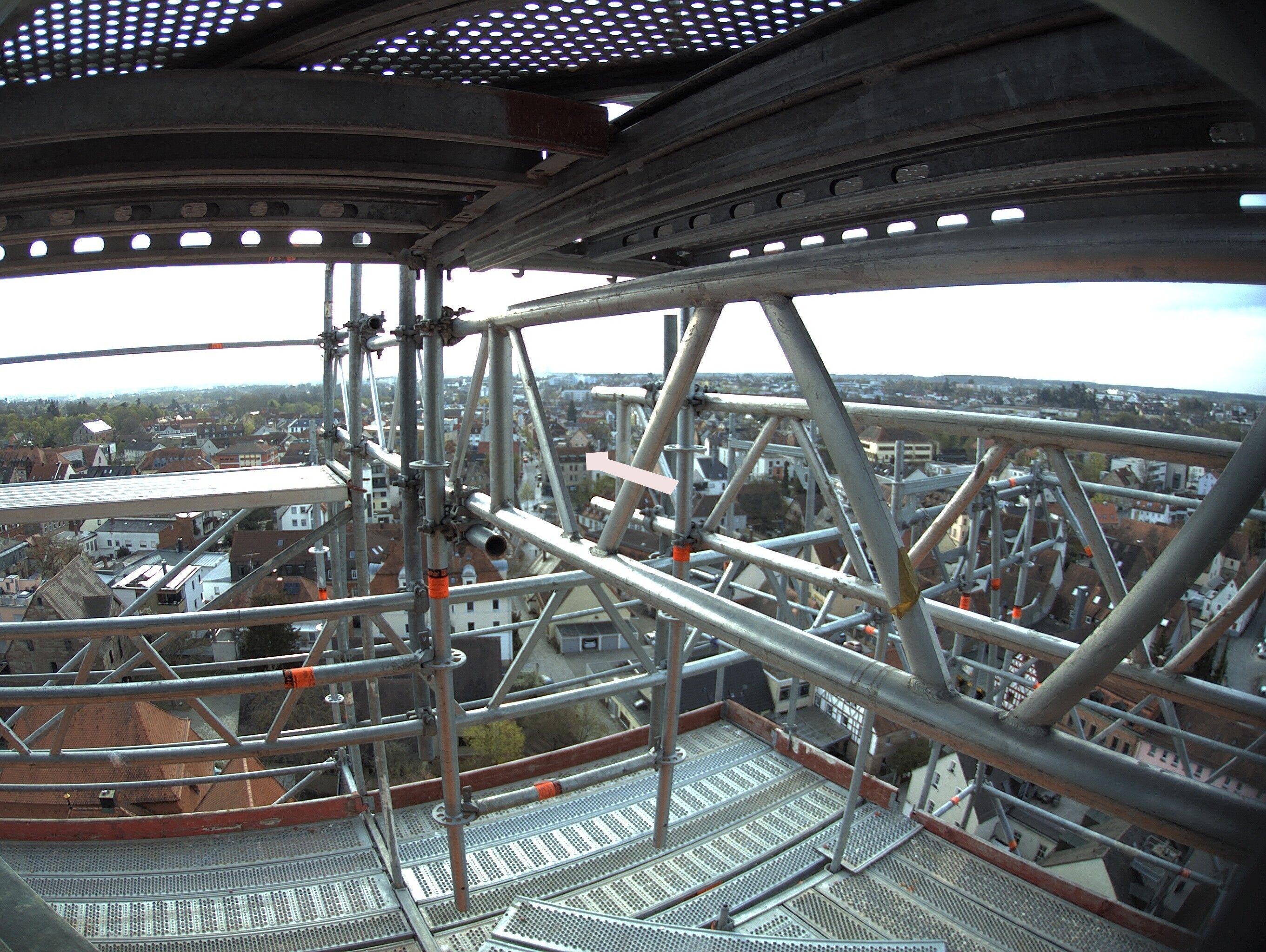 Archiv Foto Webcam Blick auf den Marktplatz von Zirndorf