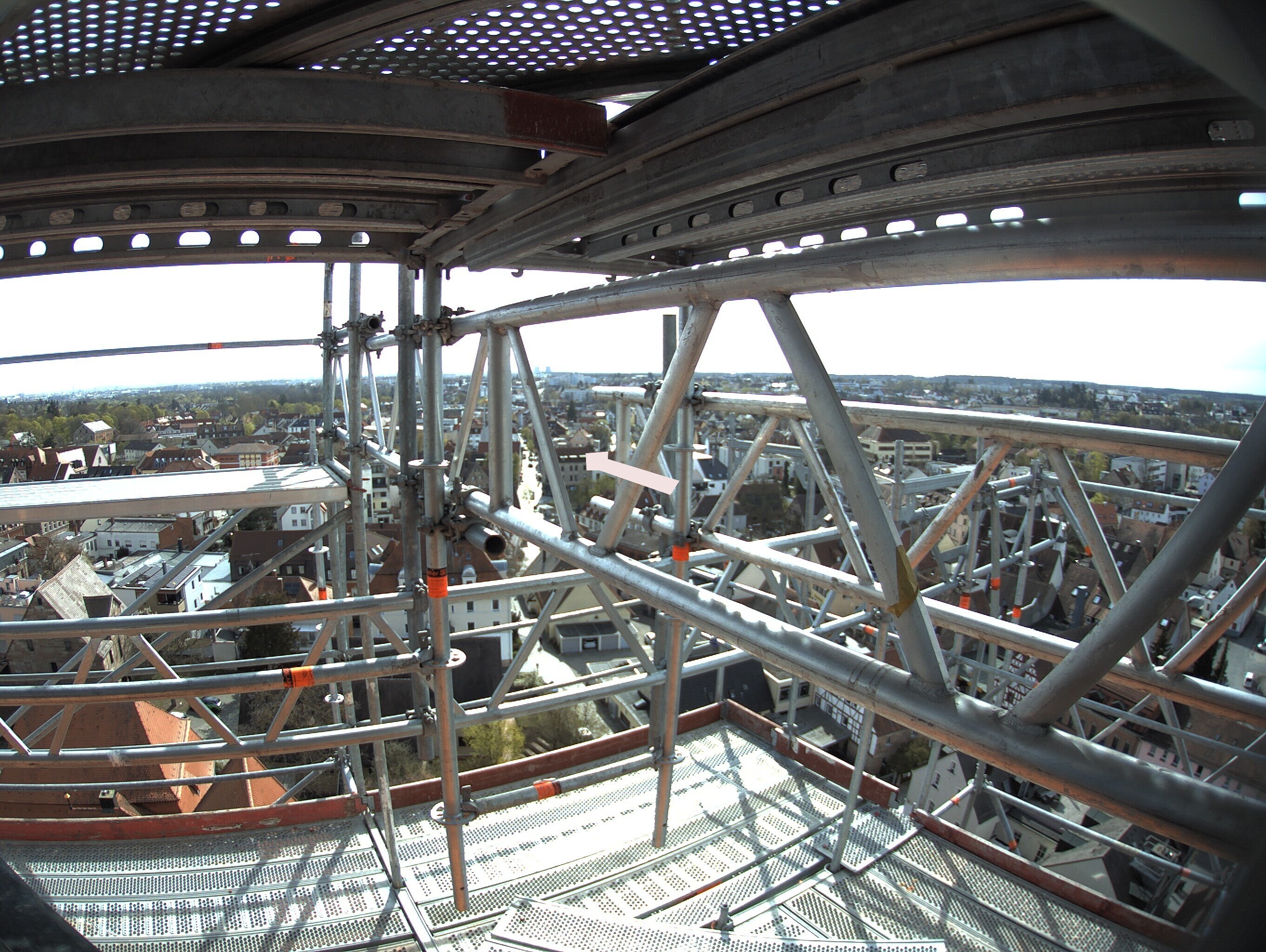 Archiv Foto Webcam Blick auf den Marktplatz von Zirndorf