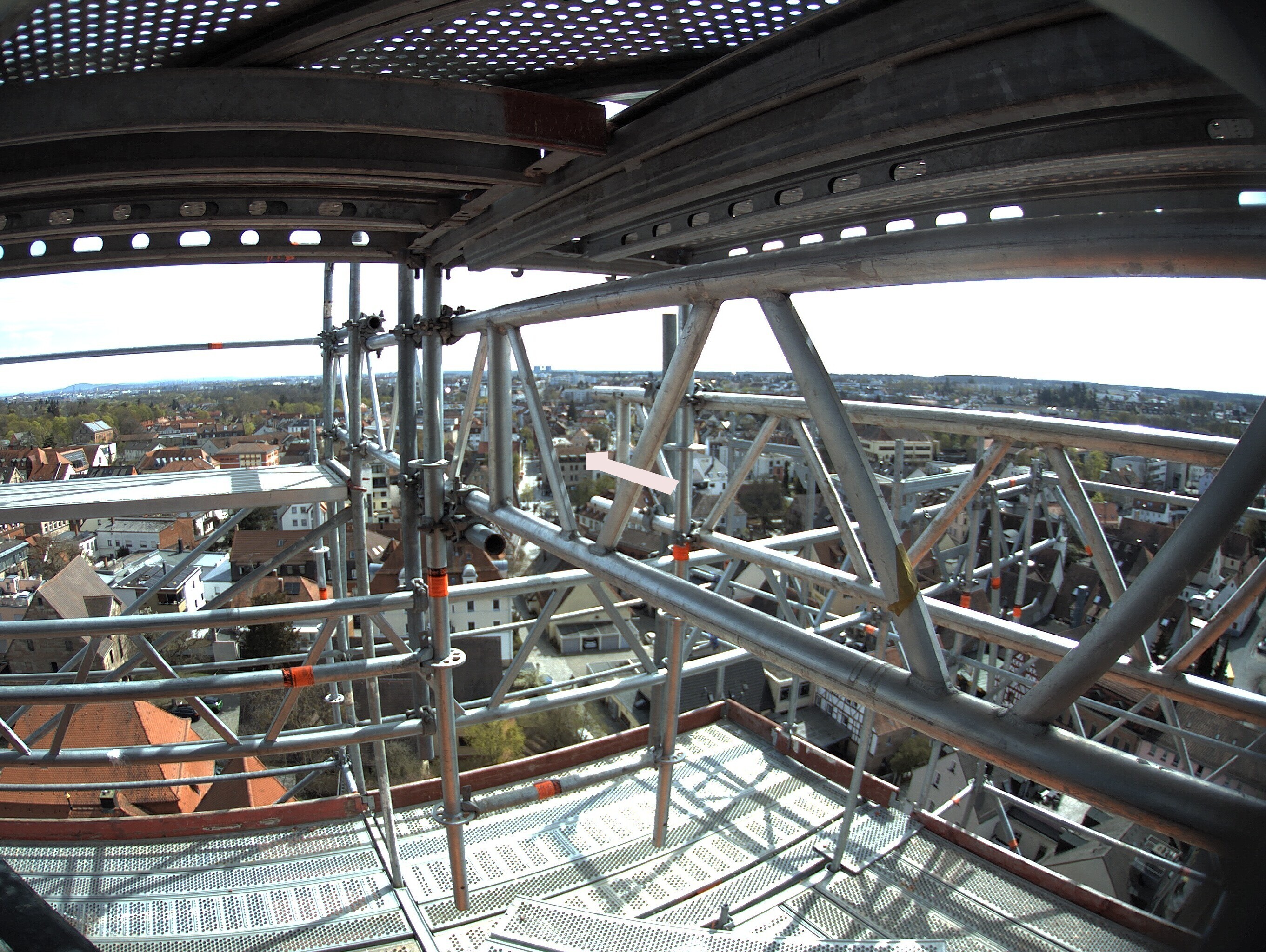 Archiv Foto Webcam Blick auf den Marktplatz von Zirndorf